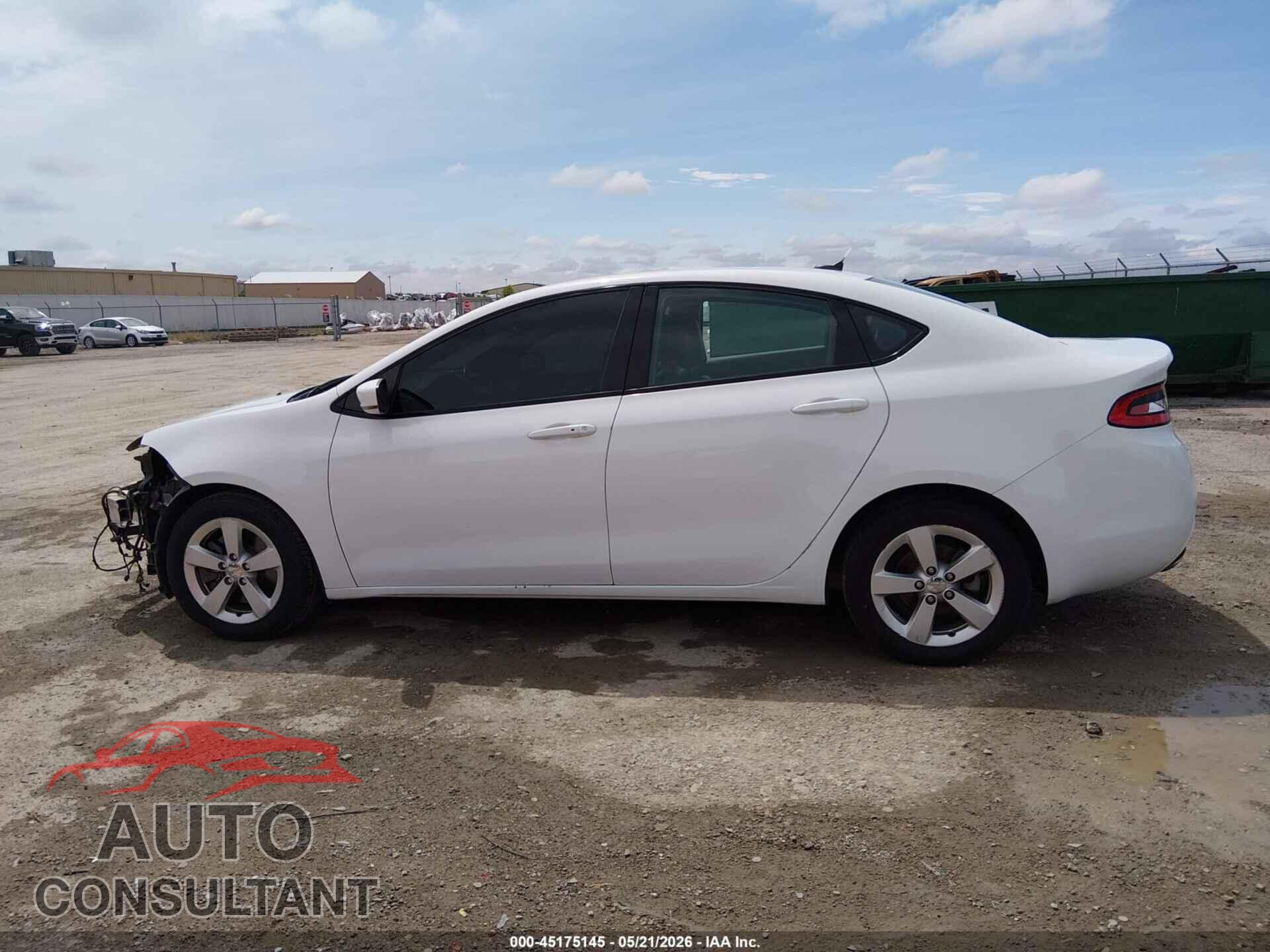 DODGE DART 2015 - 1C3CDFEBXFD194105