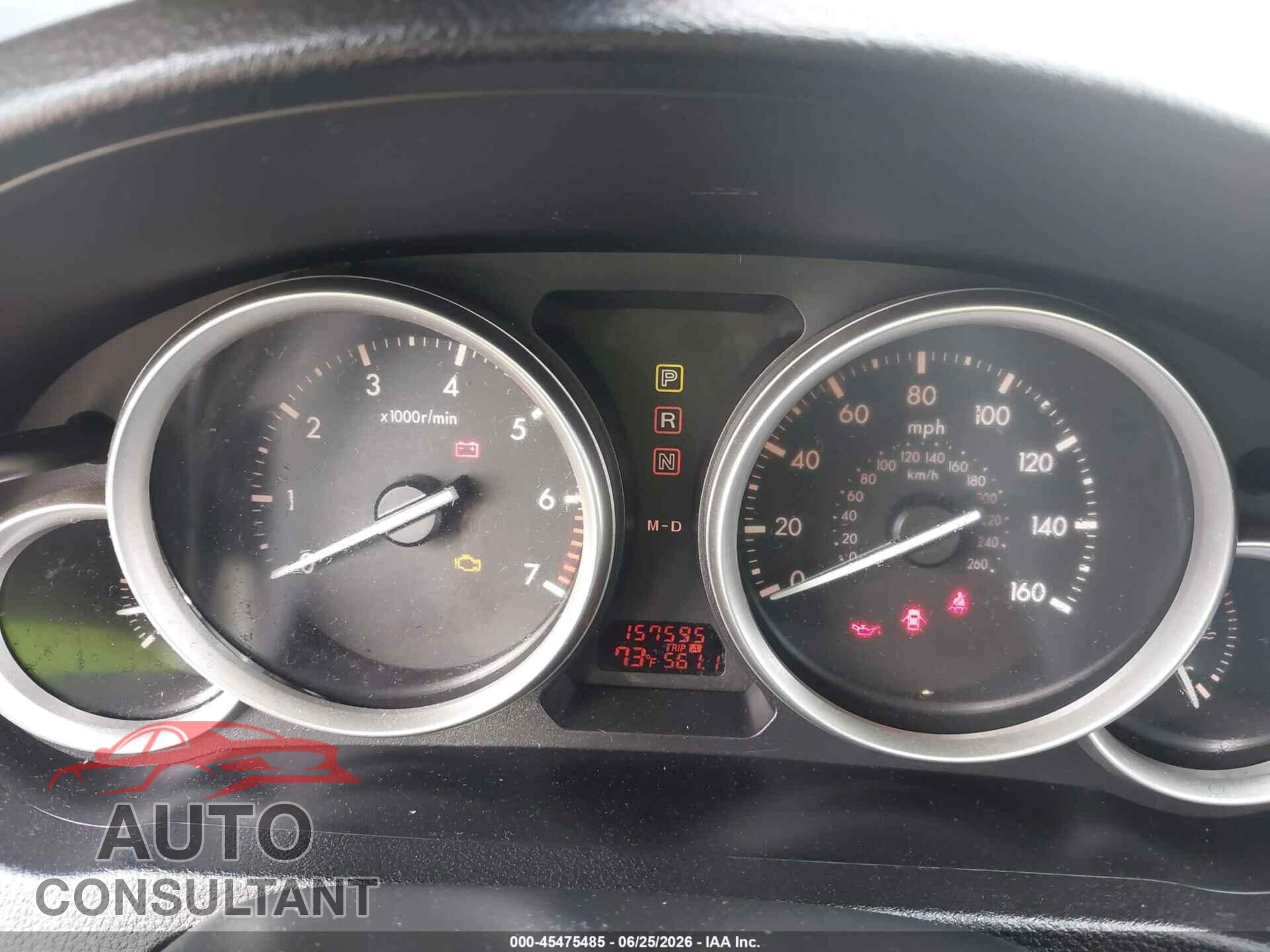 MAZDA MAZDA6 2009 - 1YVHP81A495M32461