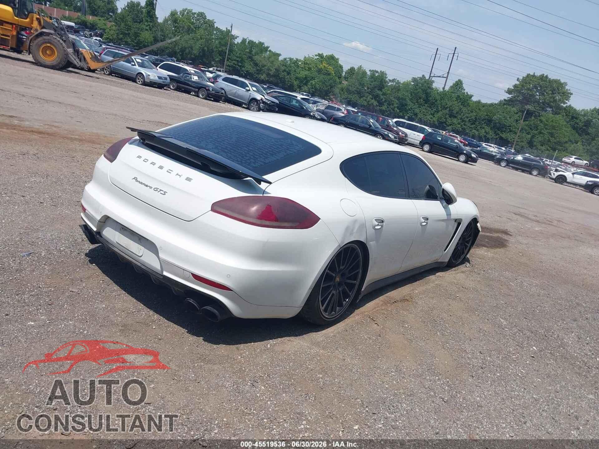 PORSCHE PANAMERA 2016 - WP0AF2A76GL081332