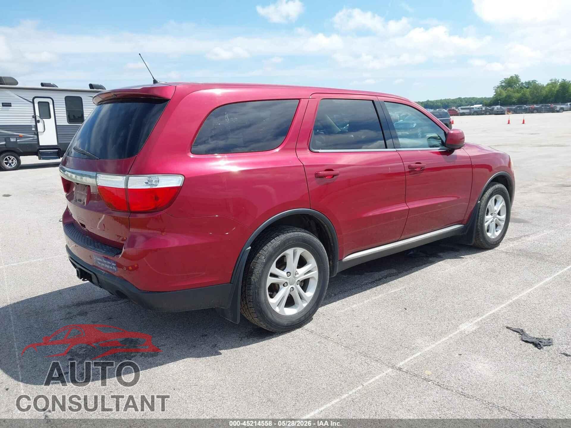 DODGE DURANGO 2013 - 1C4RDJAG3DC535650