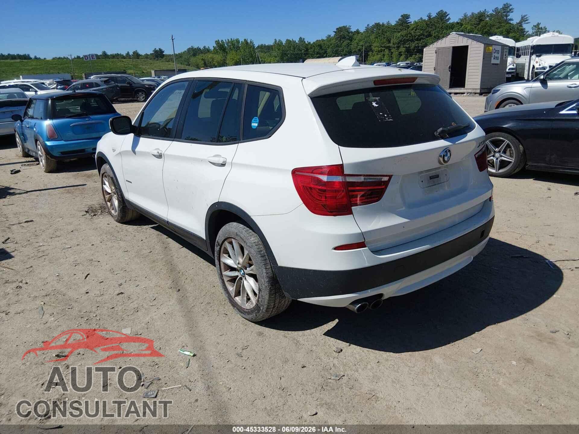 BMW X3 2014 - 5UXWX9C52E0D23329