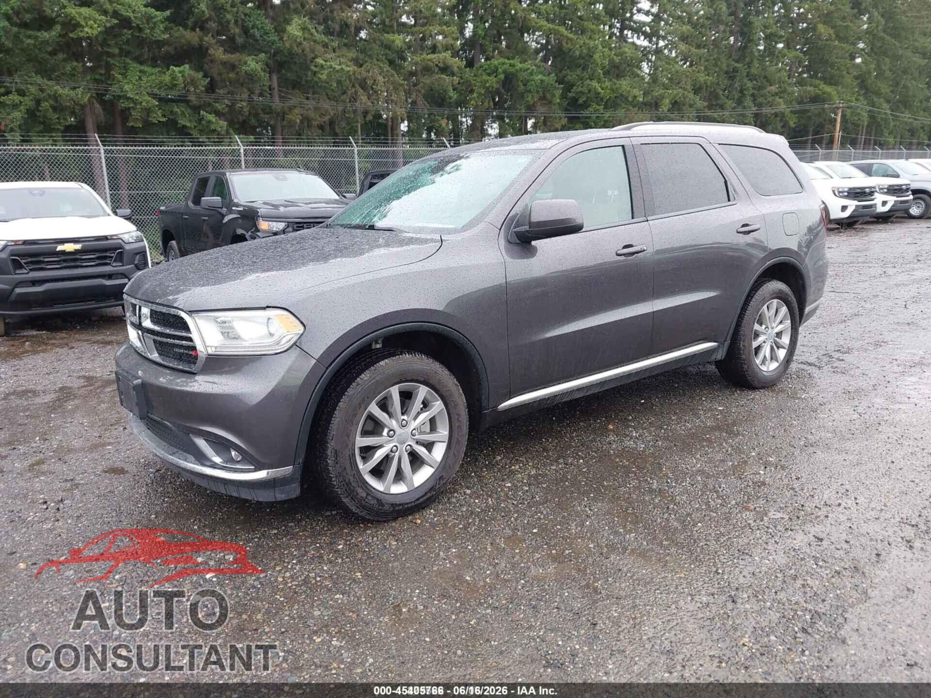 DODGE DURANGO 2017 - 1C4RDJAG4HC883690