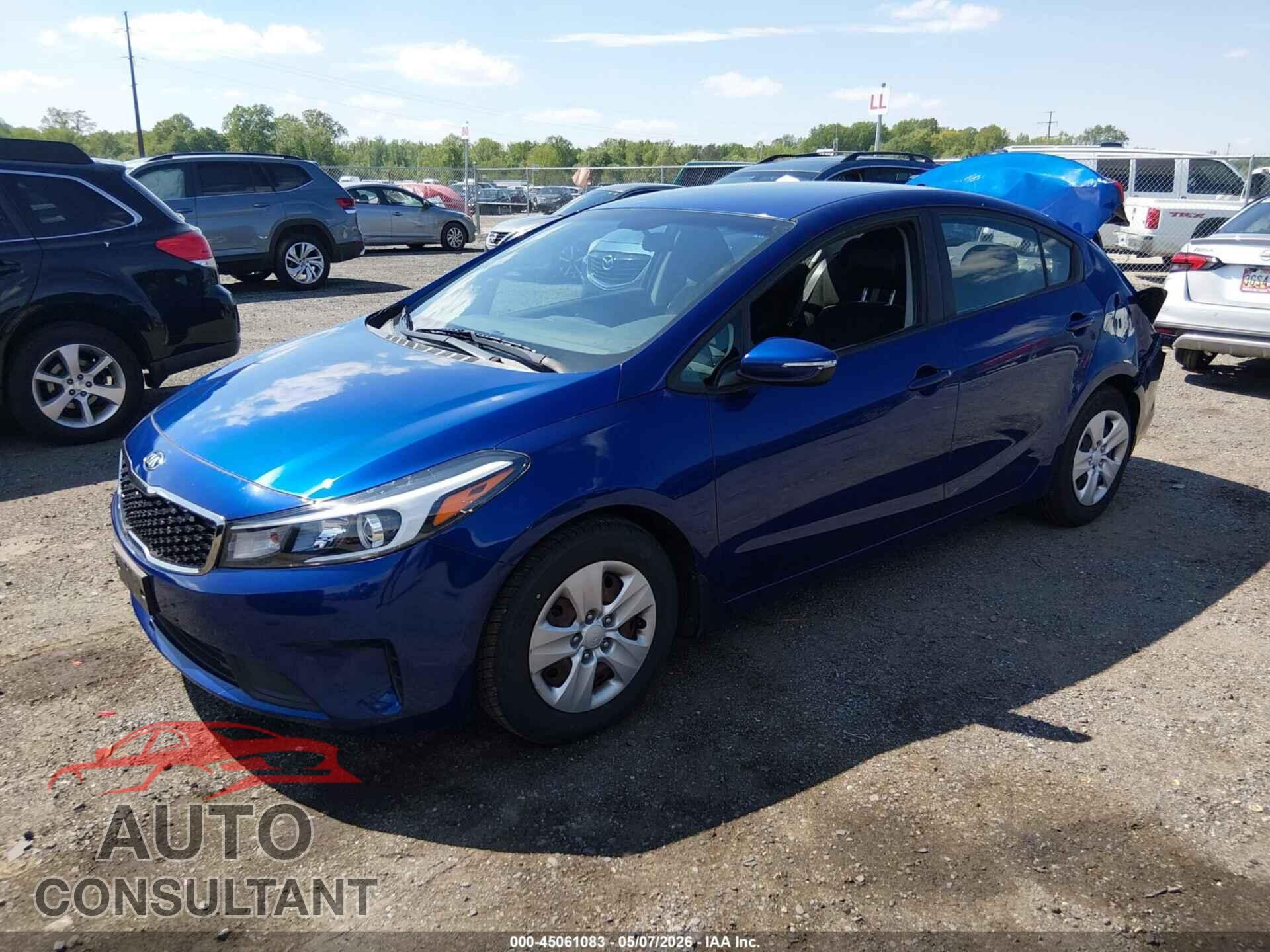 KIA FORTE 2017 - 3KPFK4A78HE044564