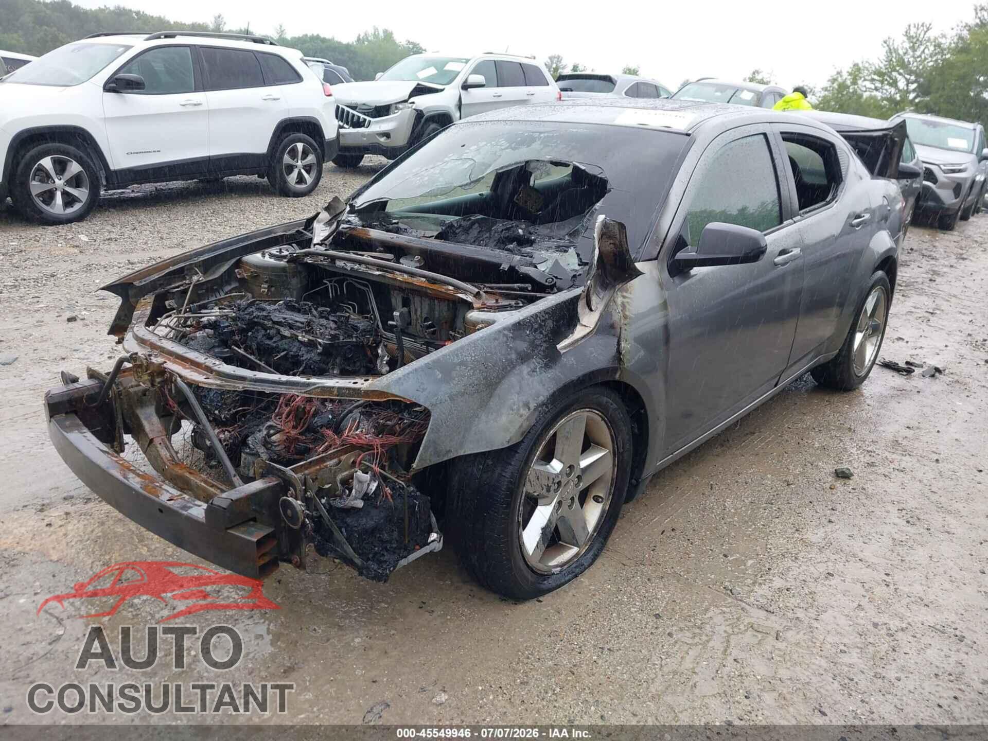DODGE AVENGER 2013 - 1C3CDZAB9DN700666
