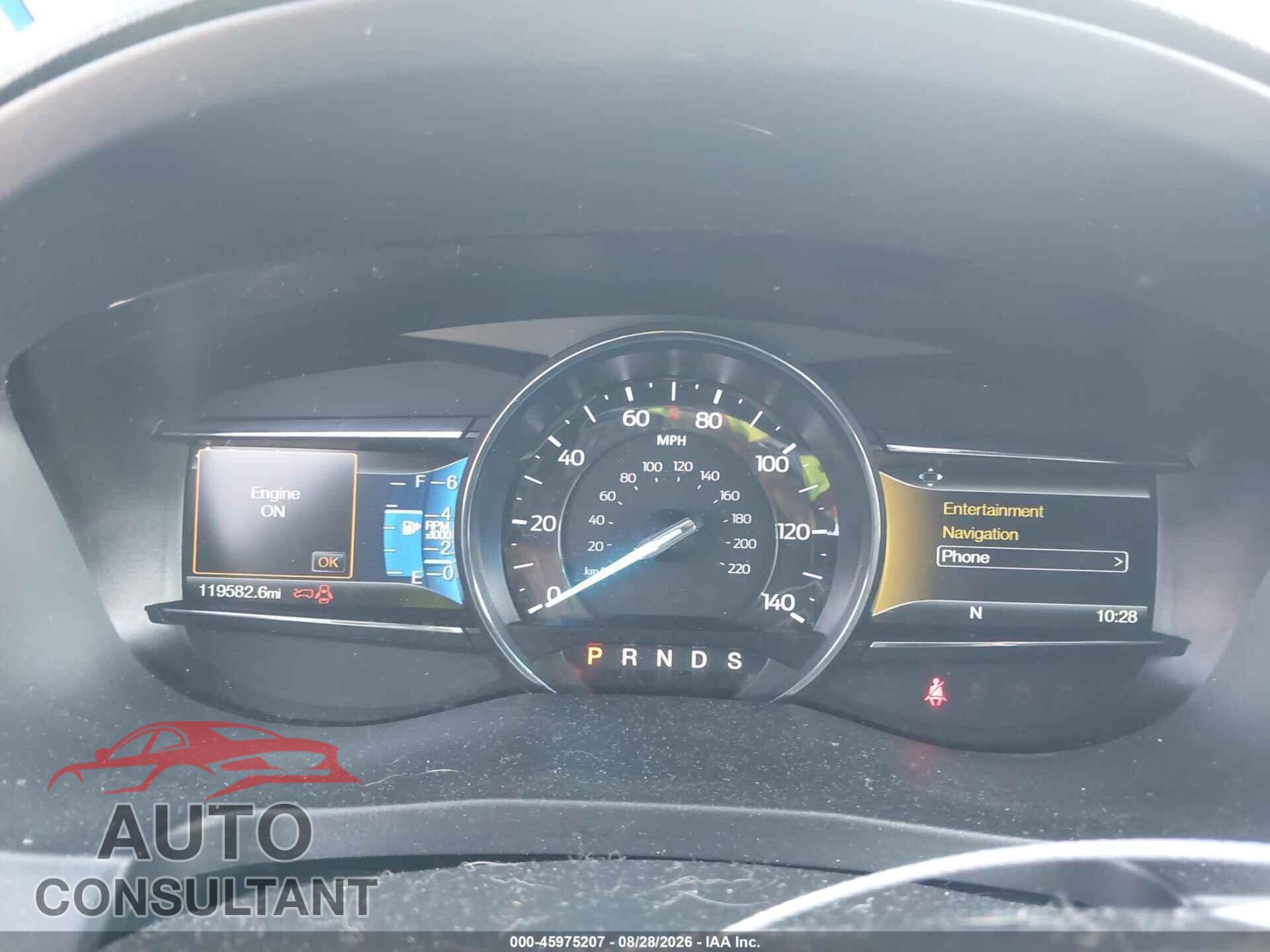 FORD EXPLORER 2017 - 1FM5K8D88HGA09879