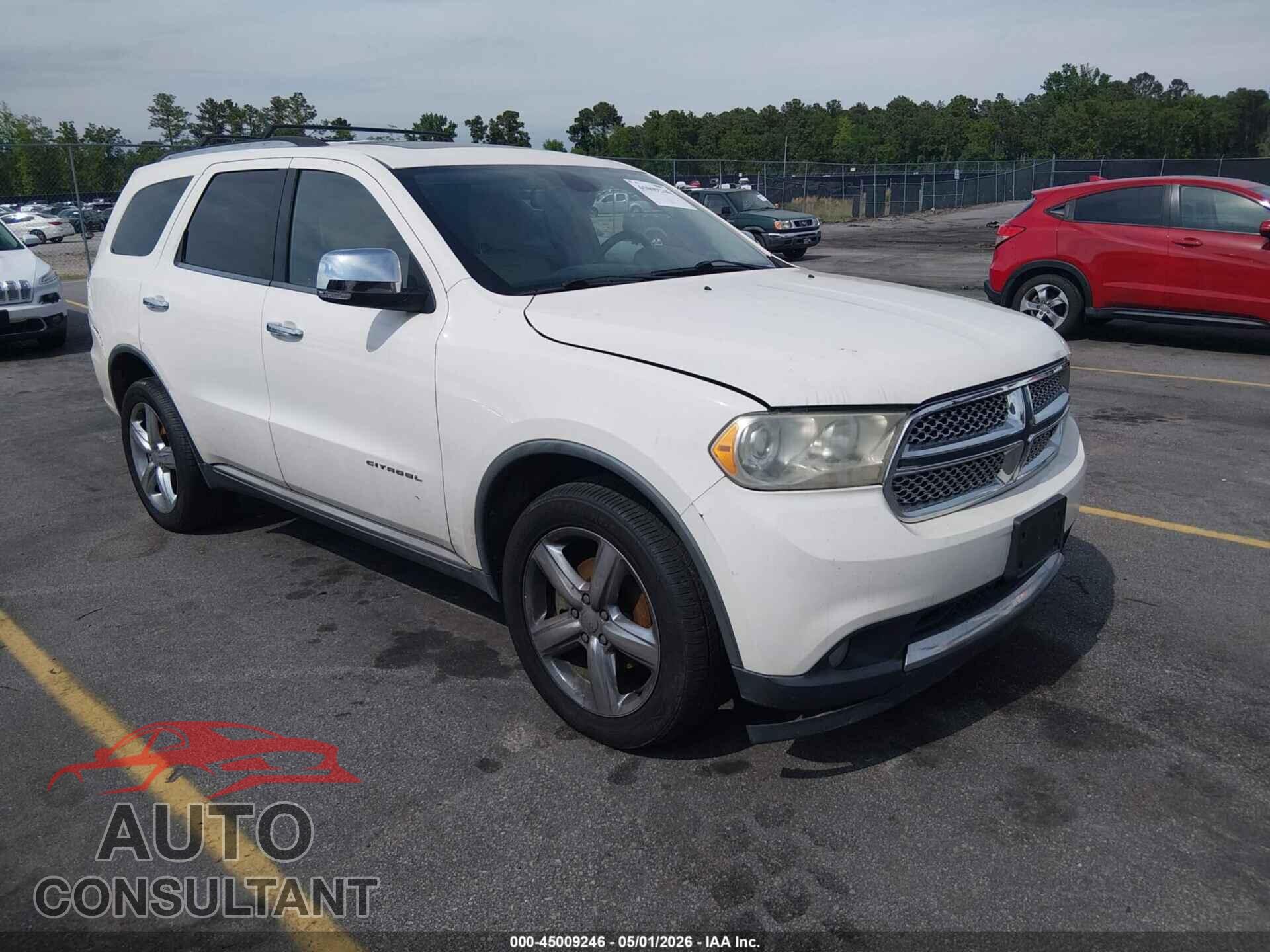 DODGE DURANGO 2012 - 1C4SDJET5CC211588