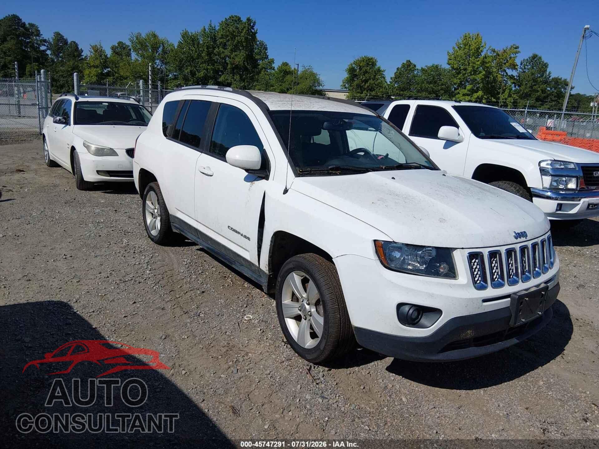 JEEP COMPASS 2017 - 1C4NJDEB4HD191902