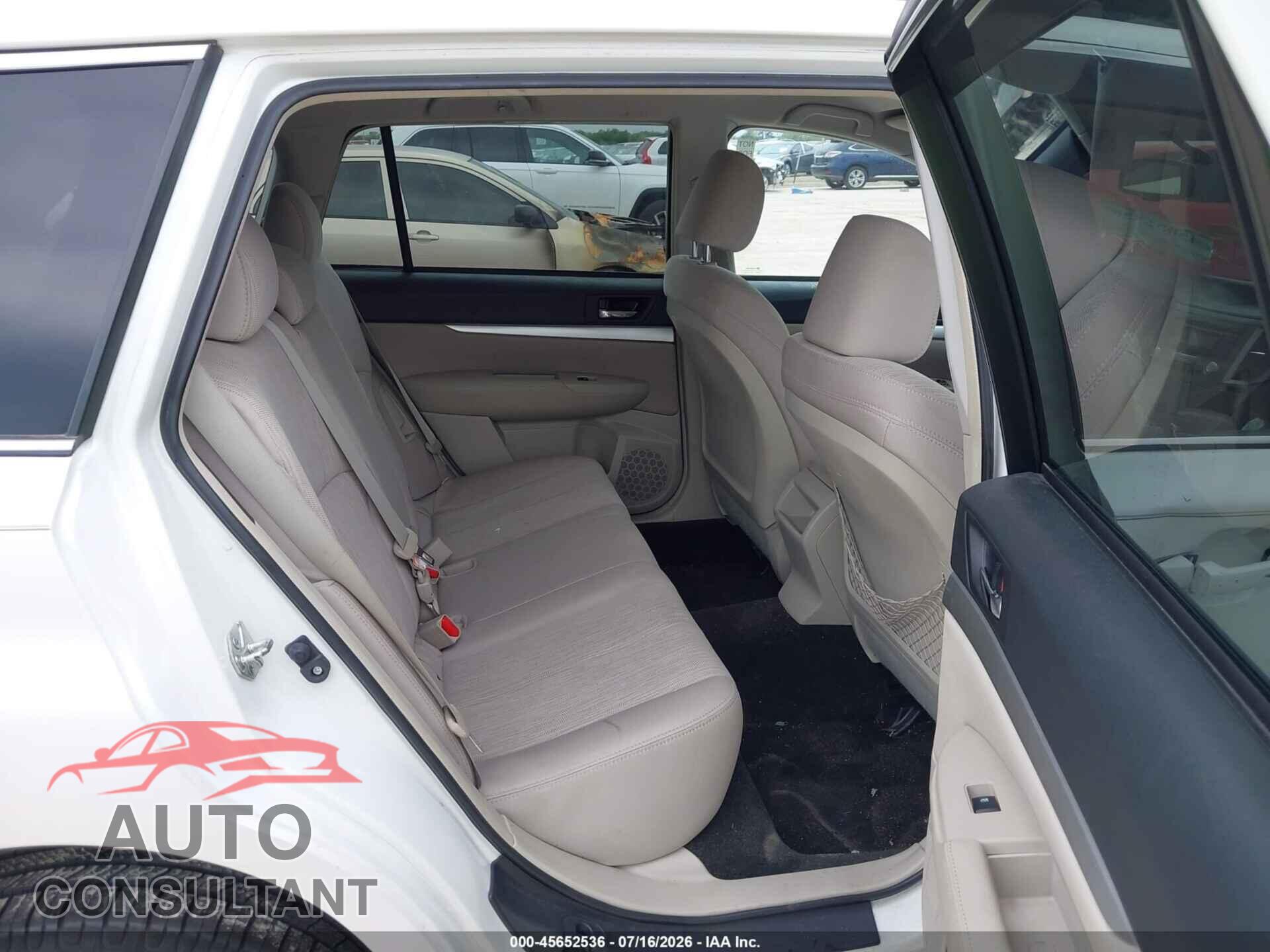 SUBARU OUTBACK 2013 - 4S4BRCCC2D3293227