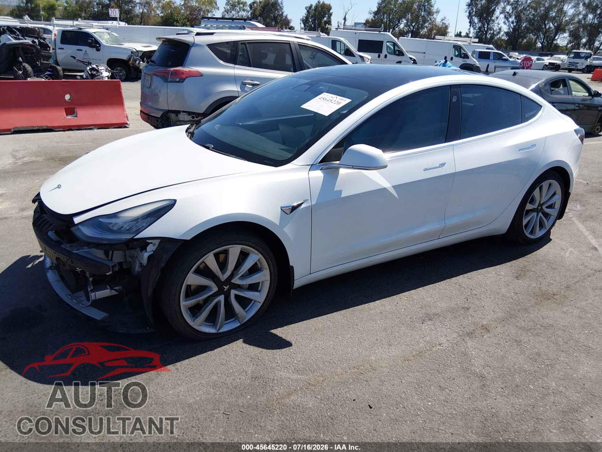 TESLA MODEL 3 2020 - 5YJ3E1EA4LF806628