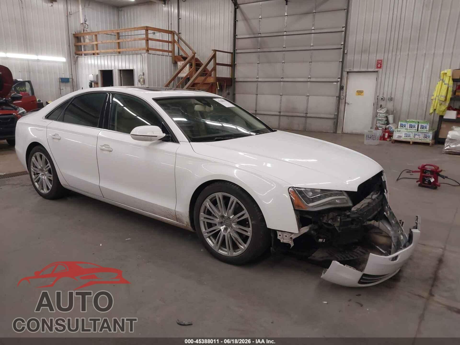 AUDI A8 2013 - WAUAGAFD1DN006430