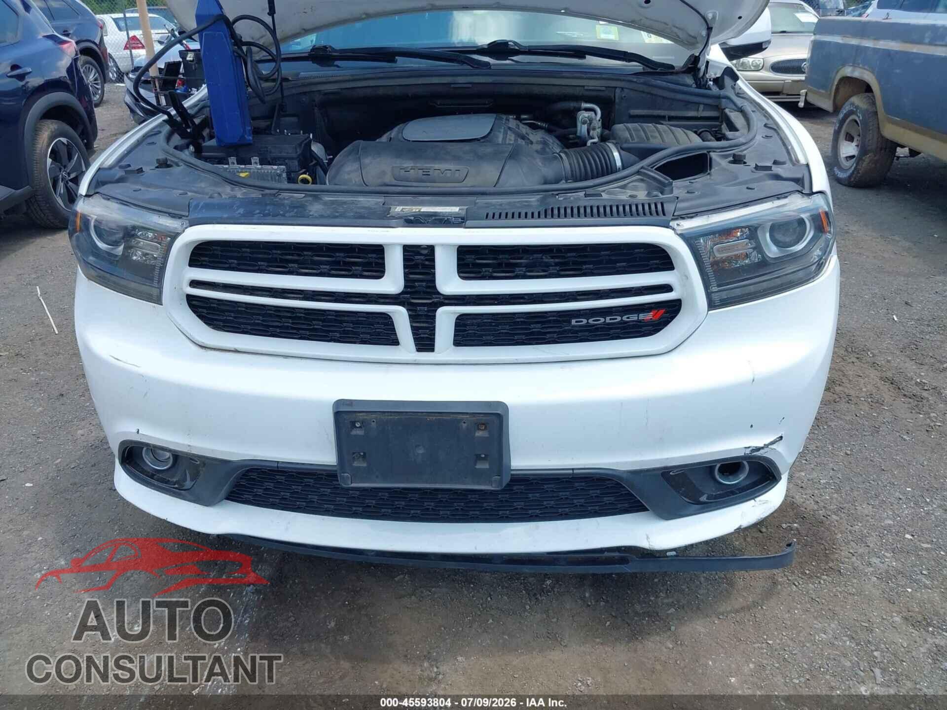 DODGE DURANGO 2017 - 1C4SDJCTXHC732980