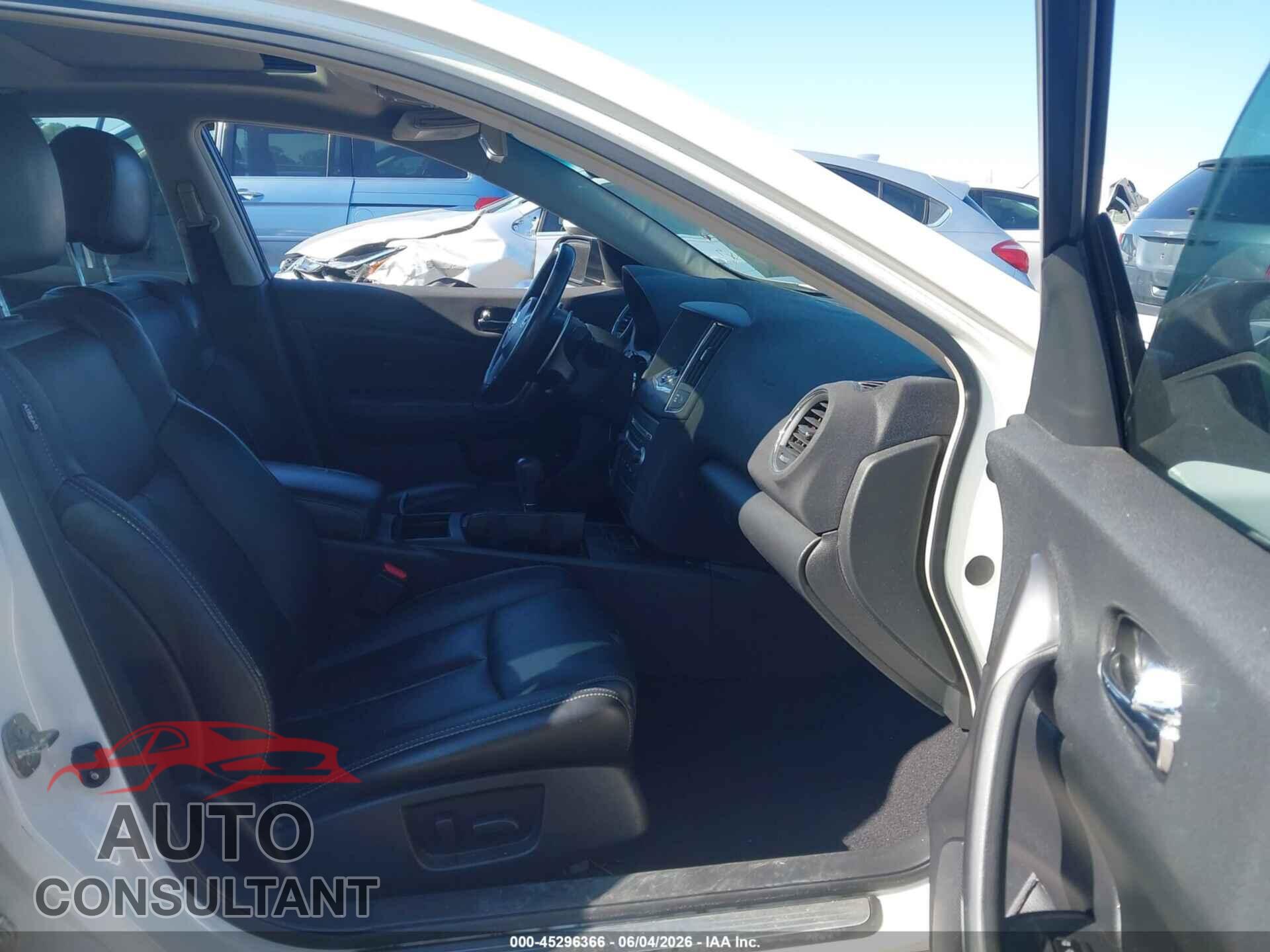 NISSAN MAXIMA 2012 - 1N4AA5AP1CC870200