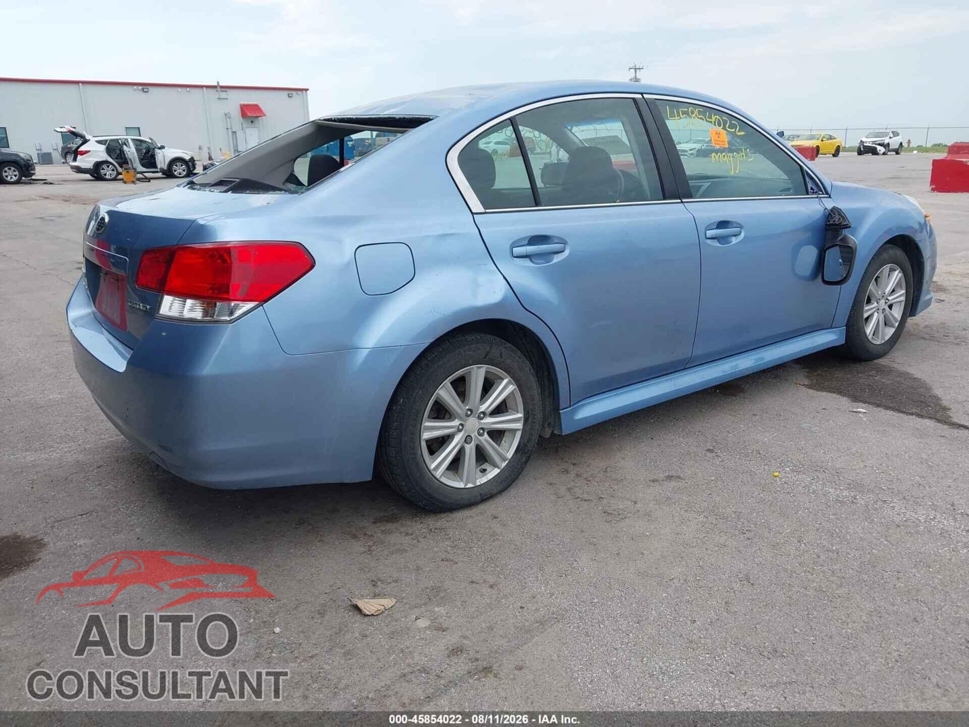 SUBARU LEGACY 2011 - 4S3BMCC68B3255205
