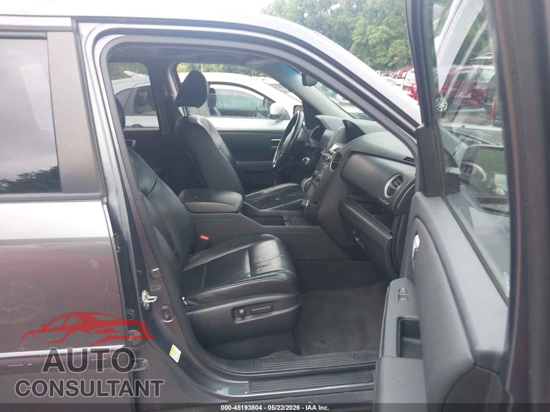 HONDA PILOT 2012 - 5FNYF4H60CB025357