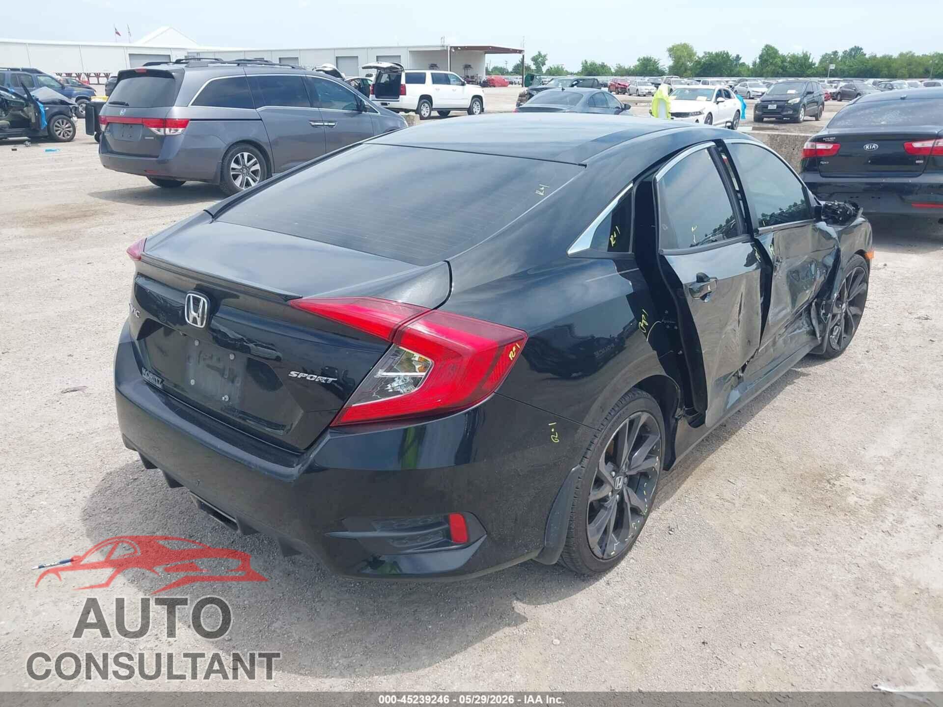 HONDA CIVIC 2019 - 19XFC2F84KE012690