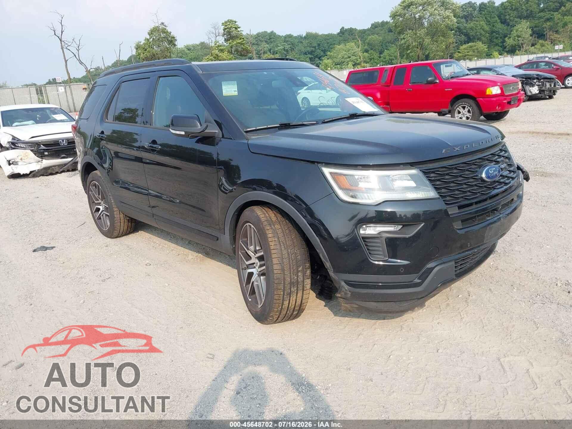 FORD EXPLORER 2018 - 1FM5K8GT1JGB03074