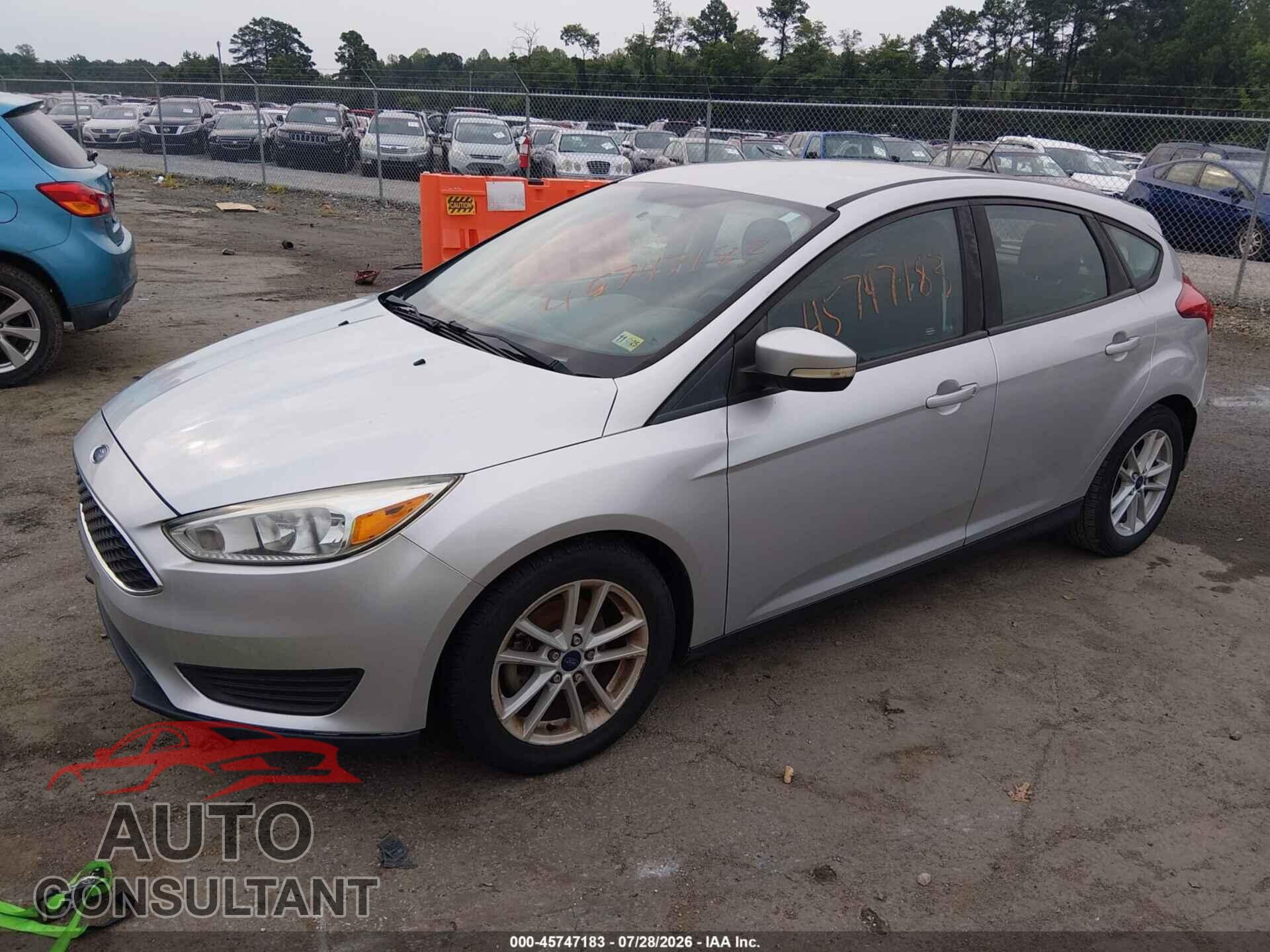 FORD FOCUS 2017 - 1FADP3K25HL246183