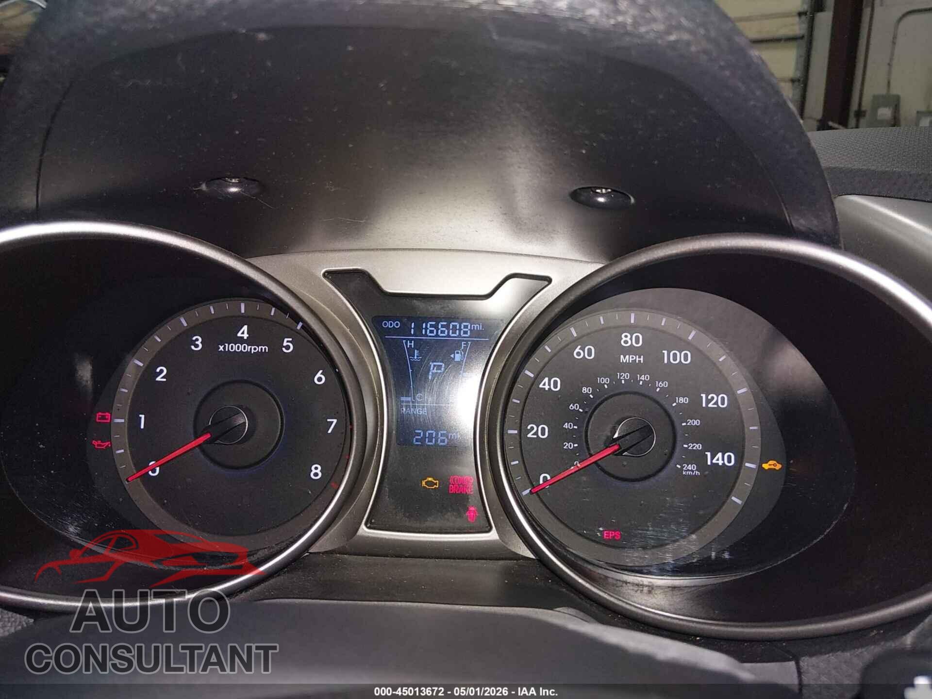 HYUNDAI VELOSTER 2012 - KMHTC6AD0CU079462