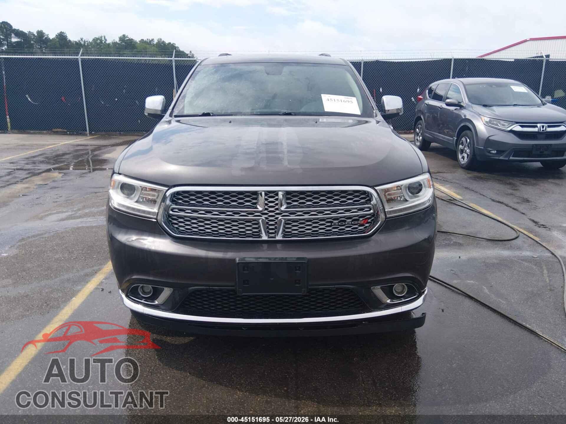 DODGE DURANGO 2015 - 1C4RDJEG3FC921546