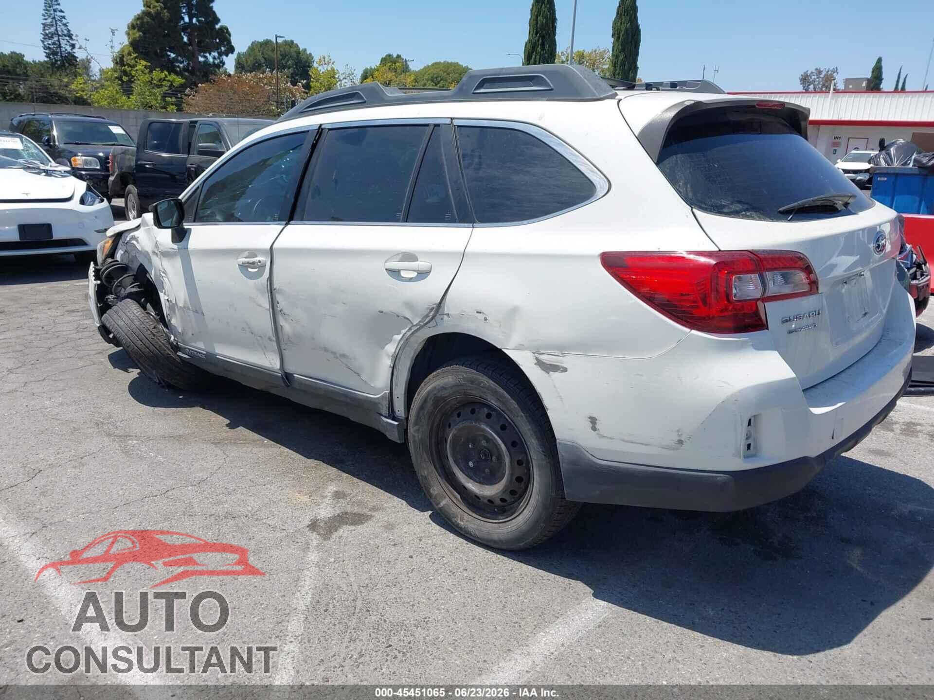 SUBARU OUTBACK 2015 - 4S4BSAAC0F3214944