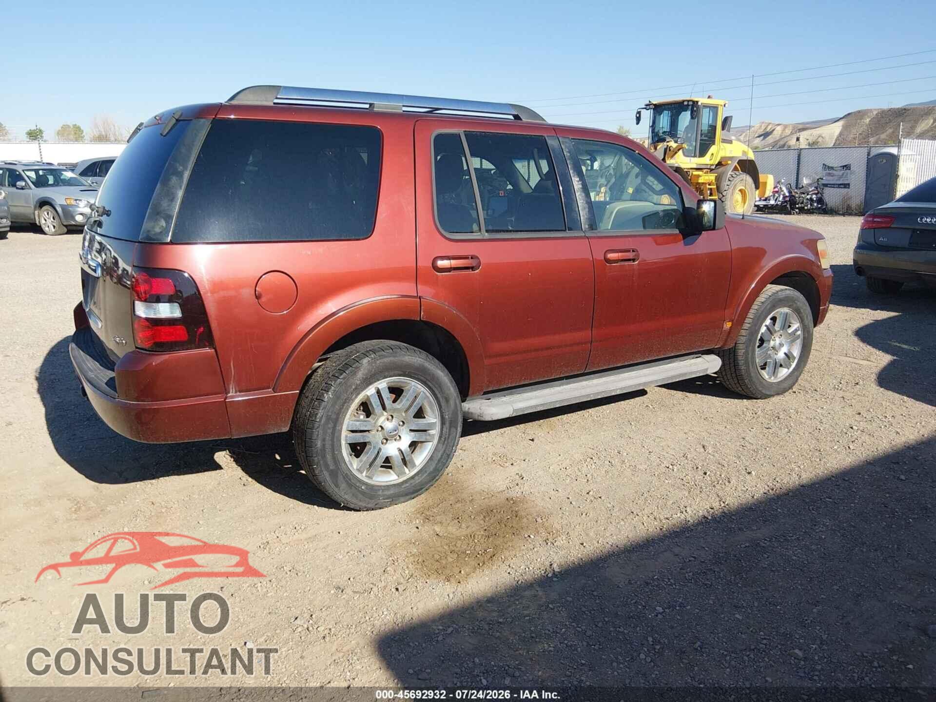 FORD EXPLORER 2010 - 1FMEU7FE2AUA30256