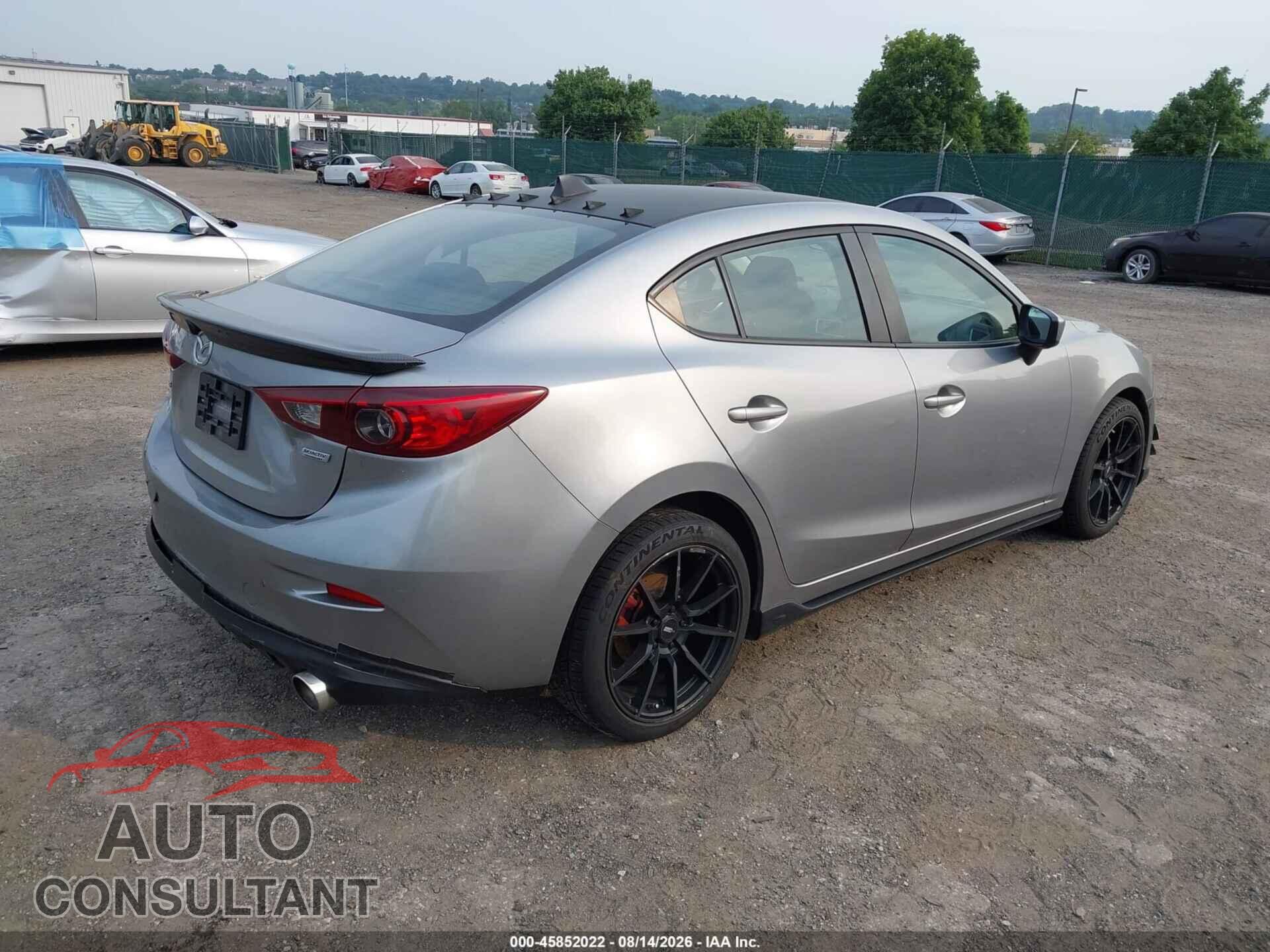MAZDA MAZDA3 2014 - JM1BM1U76E1146866