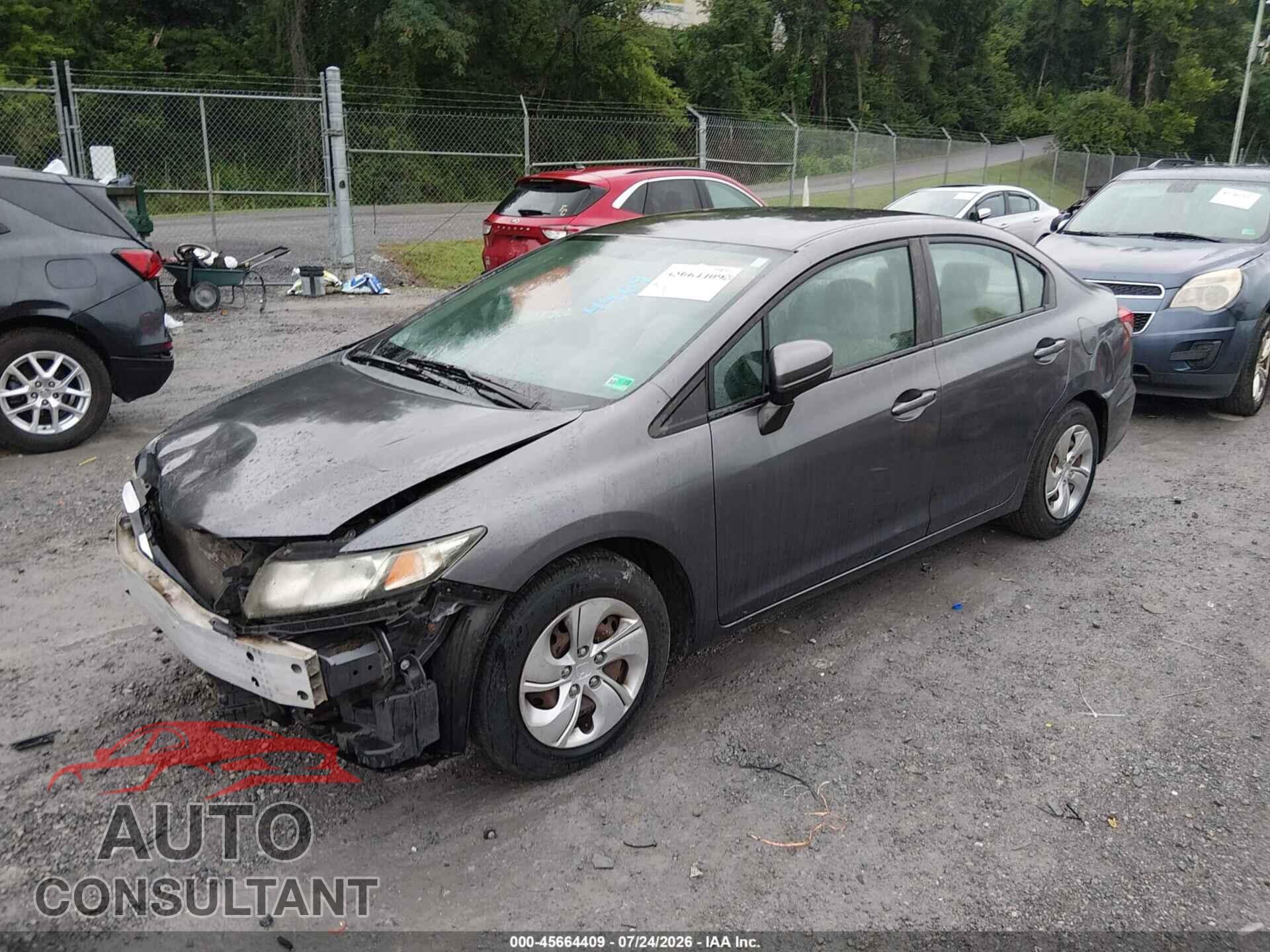 HONDA CIVIC 2014 - 19XFB2F57EE218020