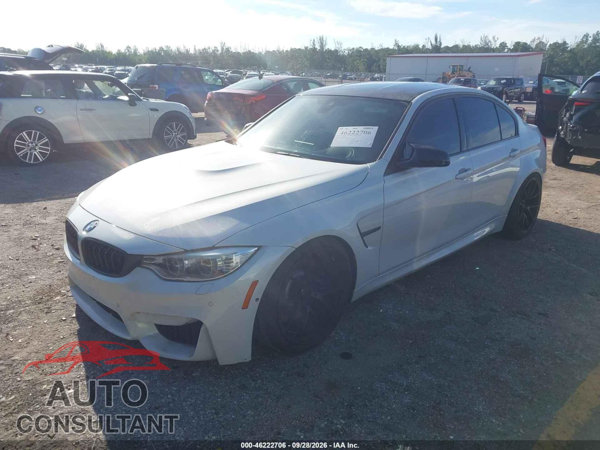 BMW M3 2016 - WBS8M9C56G5E68343