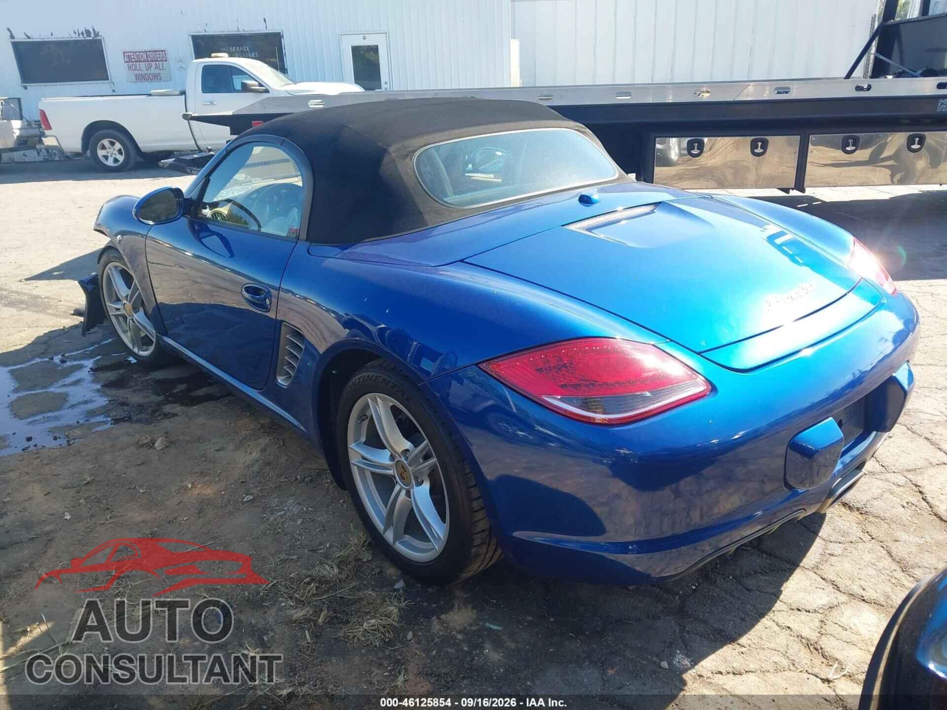 PORSCHE BOXSTER 2011 - WP0CA2A86BS710621