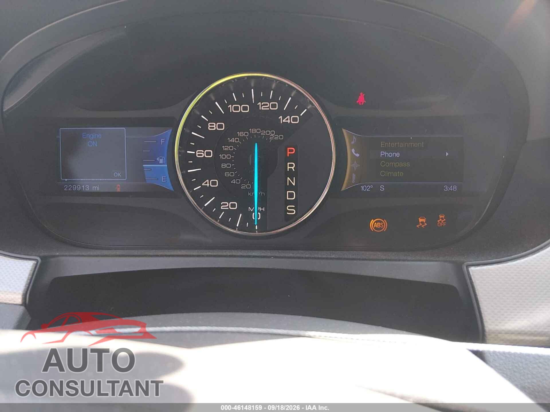 FORD EDGE 2013 - 2FMDK3JC2DBB19352
