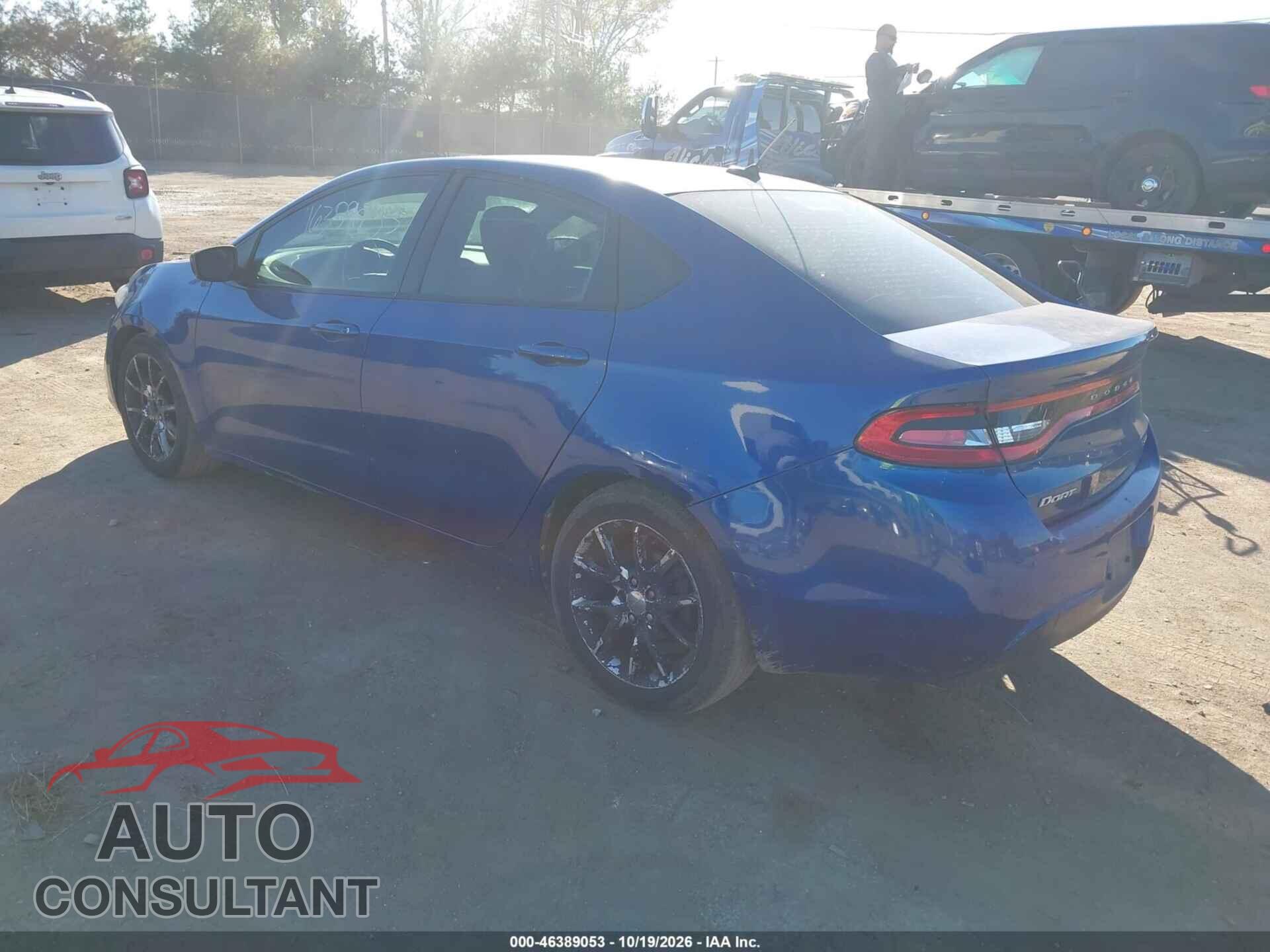 DODGE DART 2013 - 1C3CDFBA2DD100632