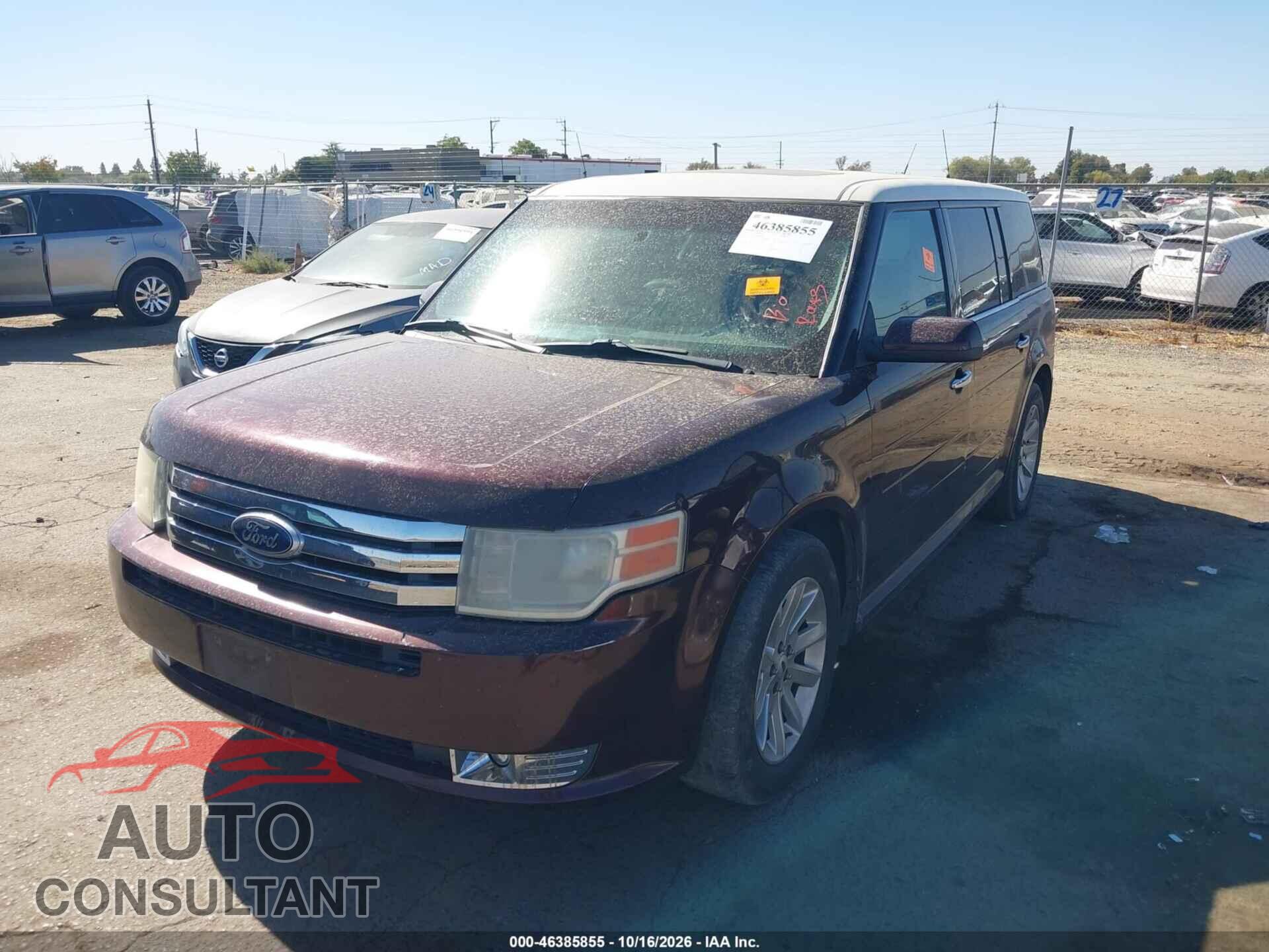 FORD FLEX 2011 - 2FMGK5CC4BBD20673