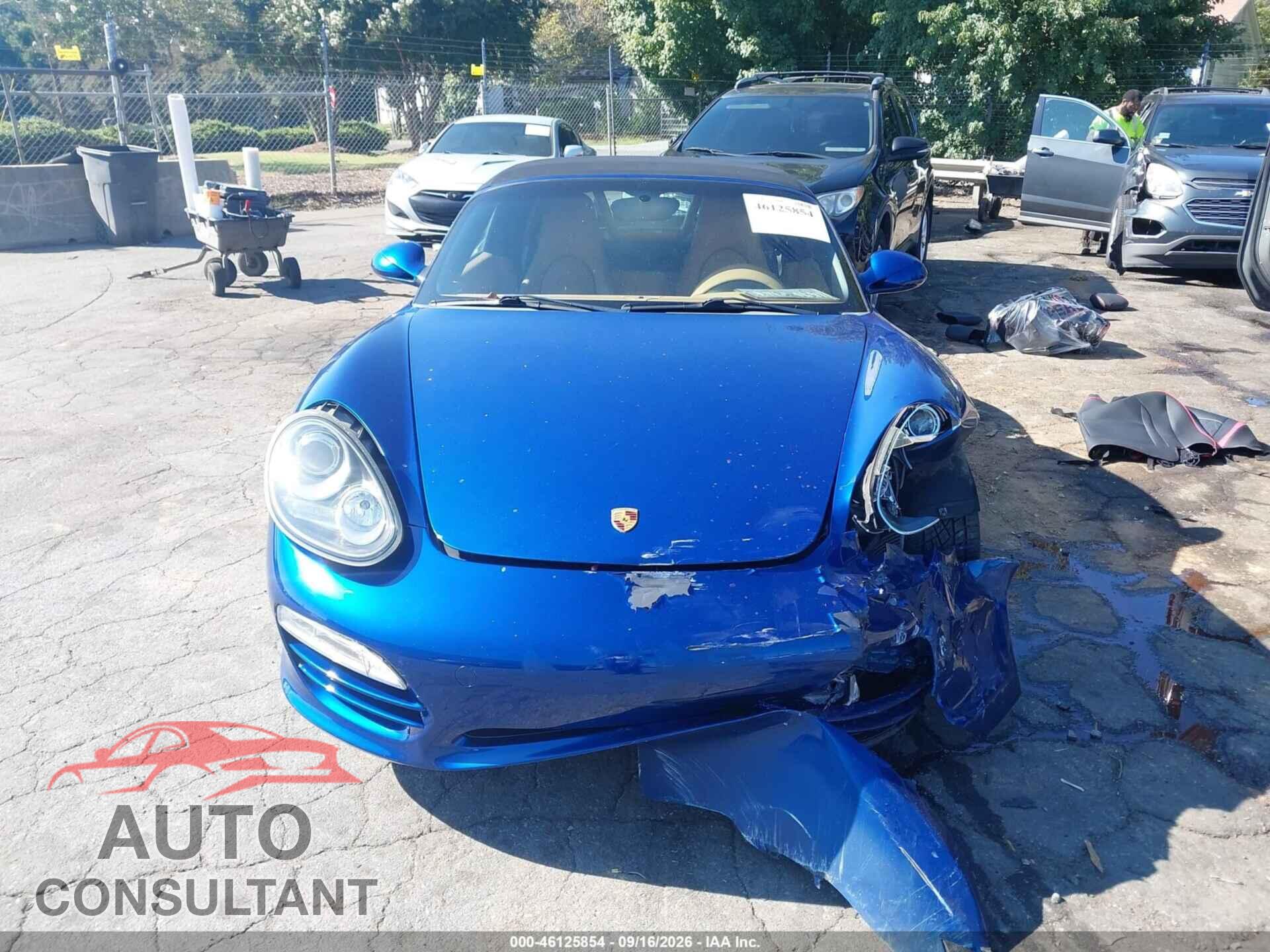 PORSCHE BOXSTER 2011 - WP0CA2A86BS710621