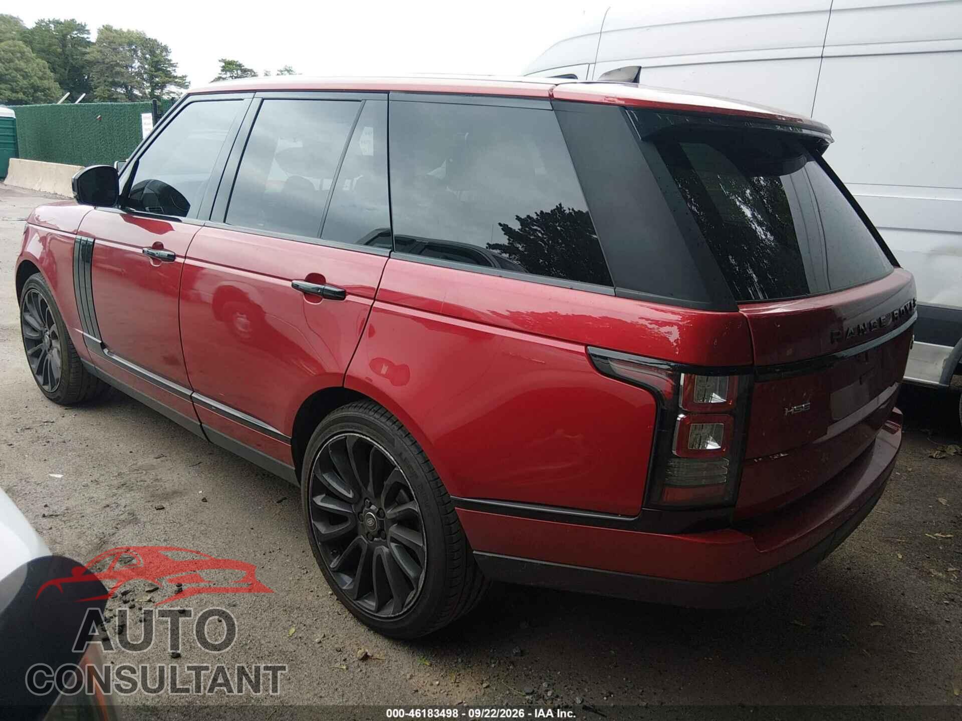LAND ROVER RANGE ROVER 2017 - SALGS2FVXHA379126