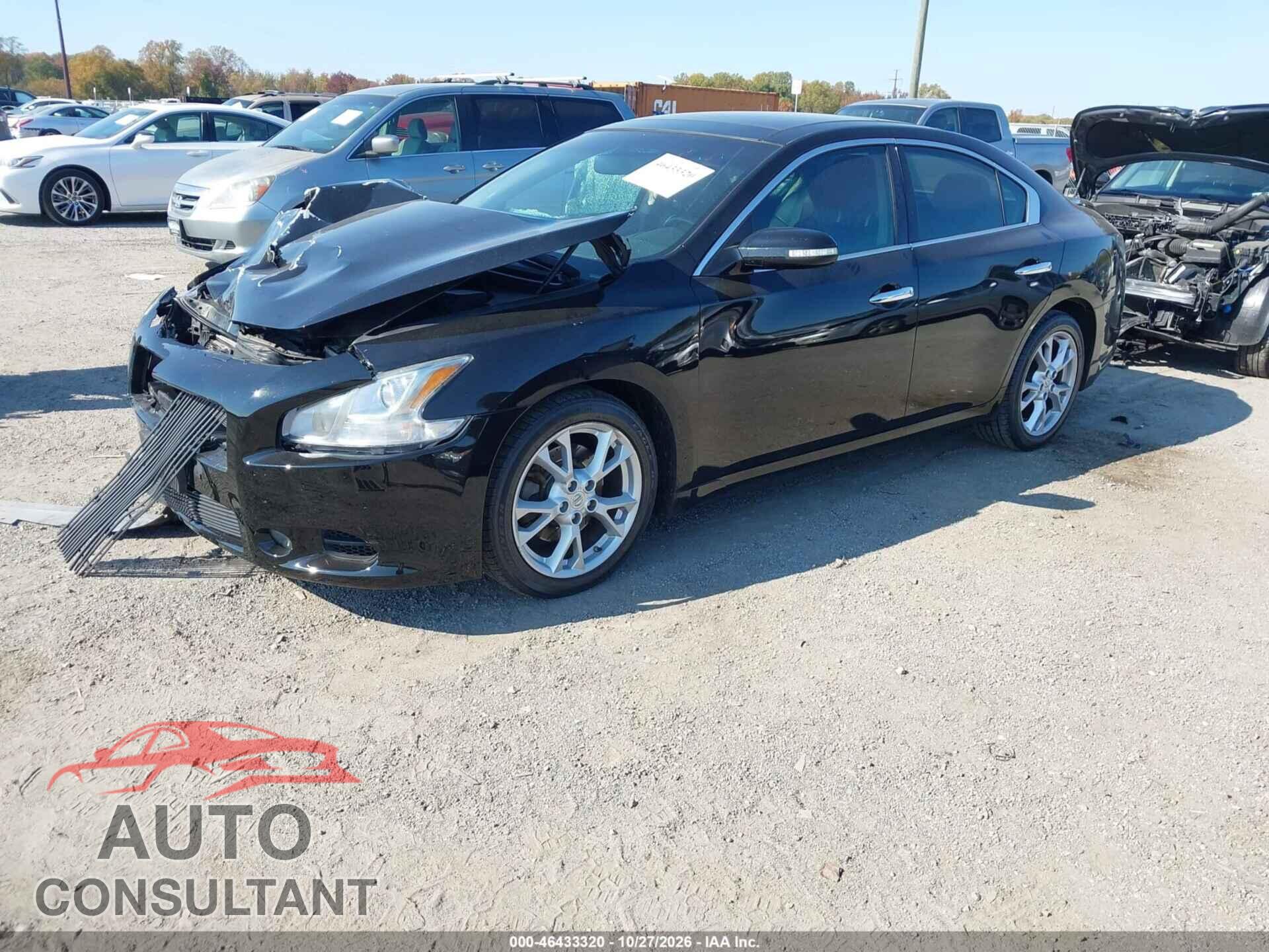 NISSAN MAXIMA 2013 - 1N4AA5AP4DC845888