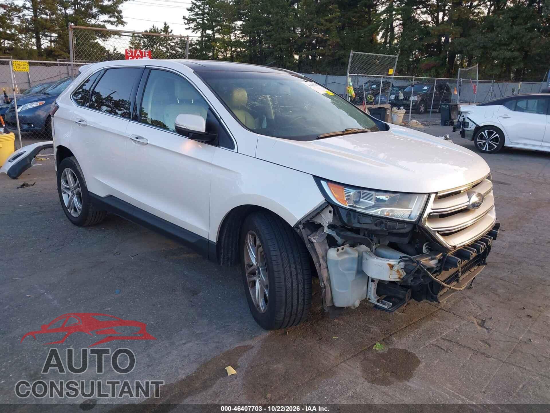 FORD EDGE 2015 - 2FMTK4K97FBB98587
