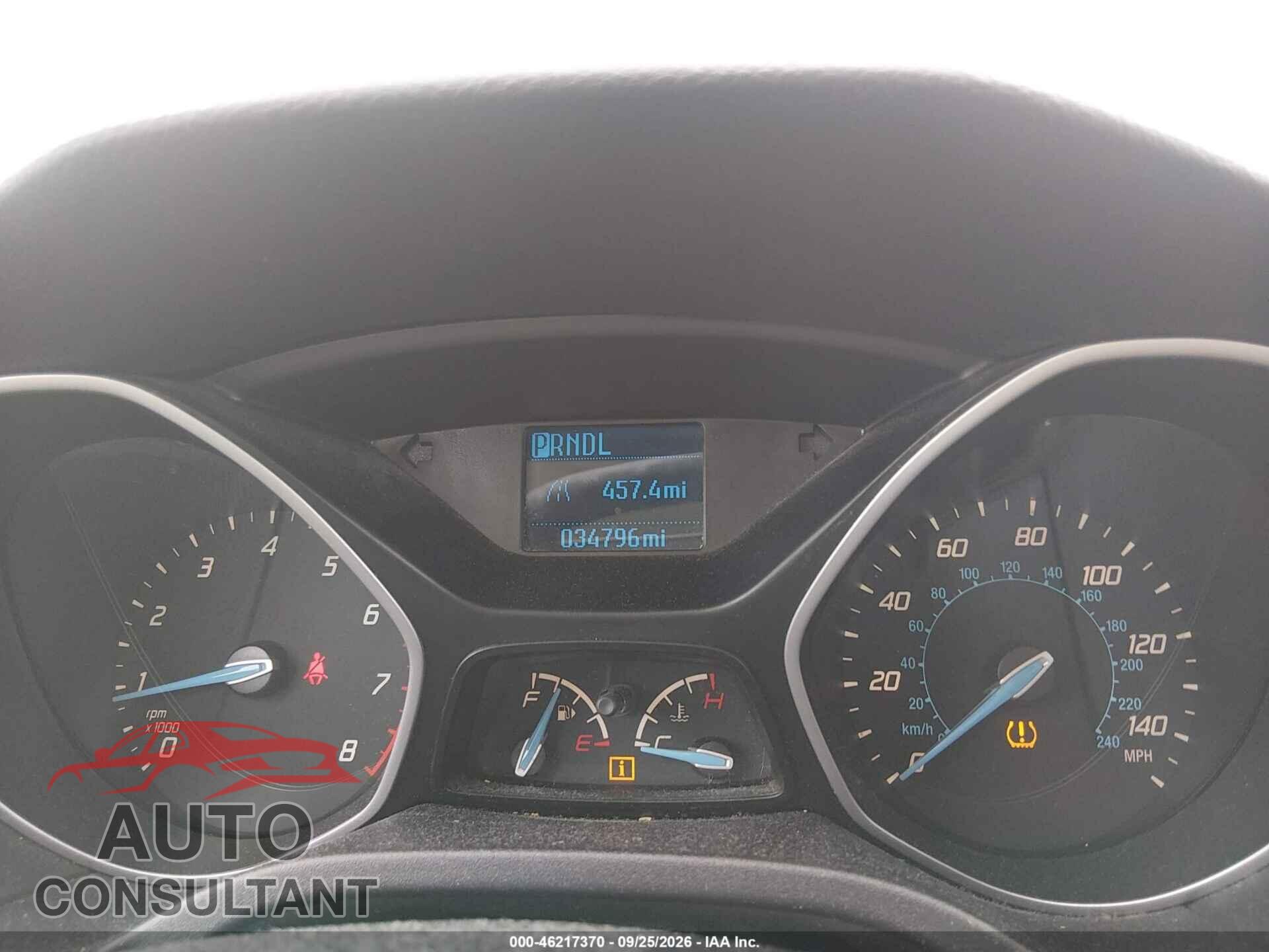 FORD FOCUS 2014 - 1FADP3E20EL389288
