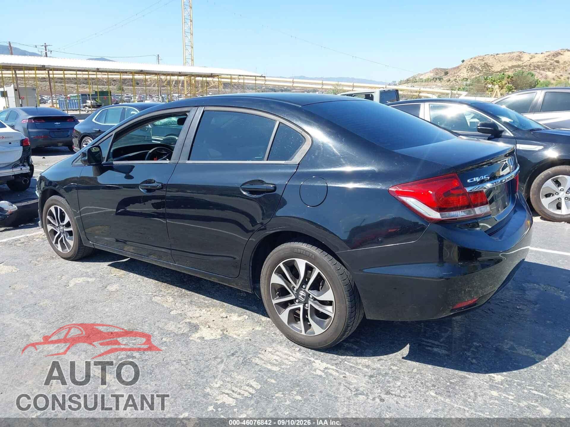 HONDA CIVIC 2013 - 19XFB2F84DE280466