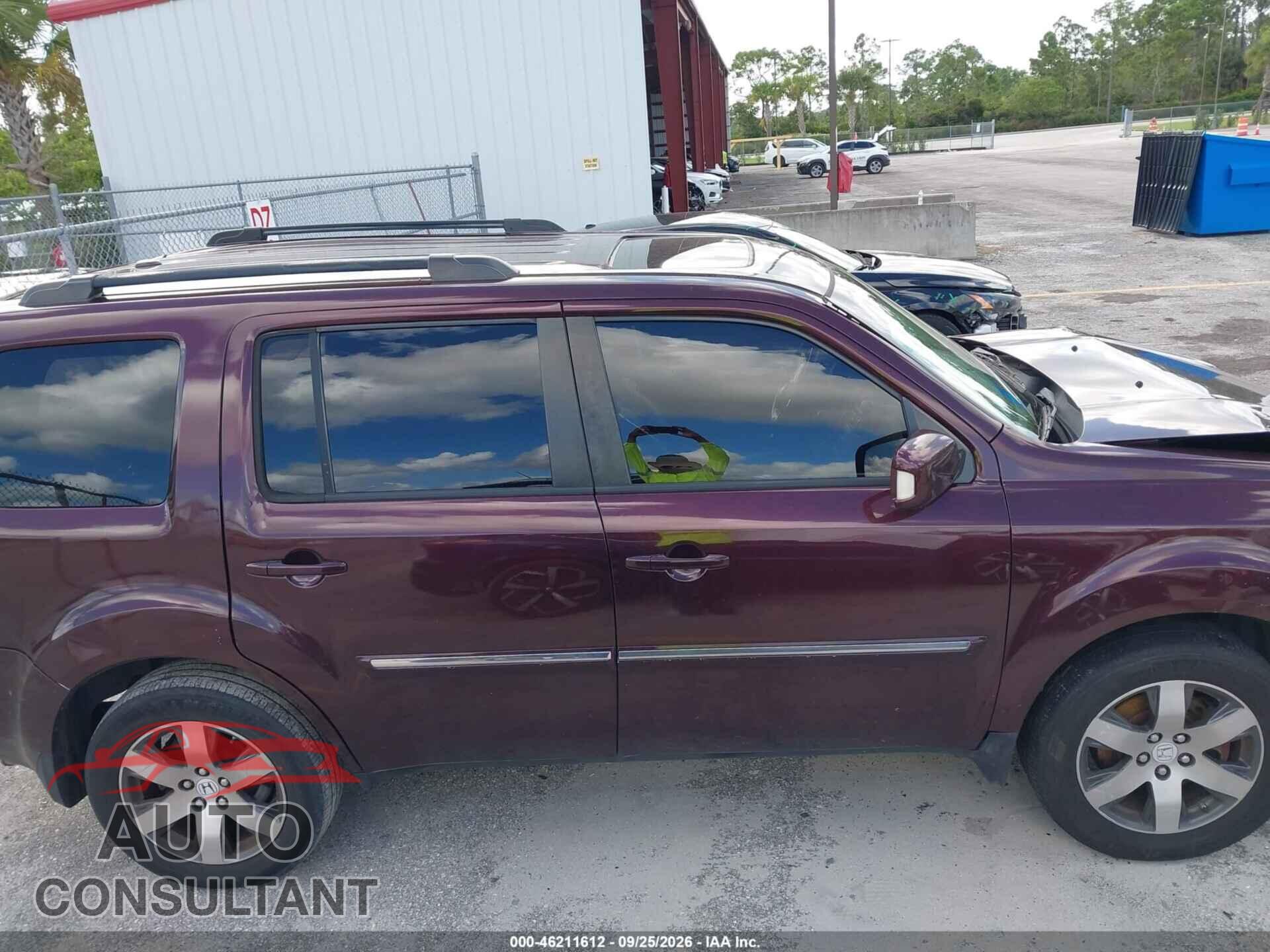HONDA PILOT 2013 - 5FNYF3H90DB007110