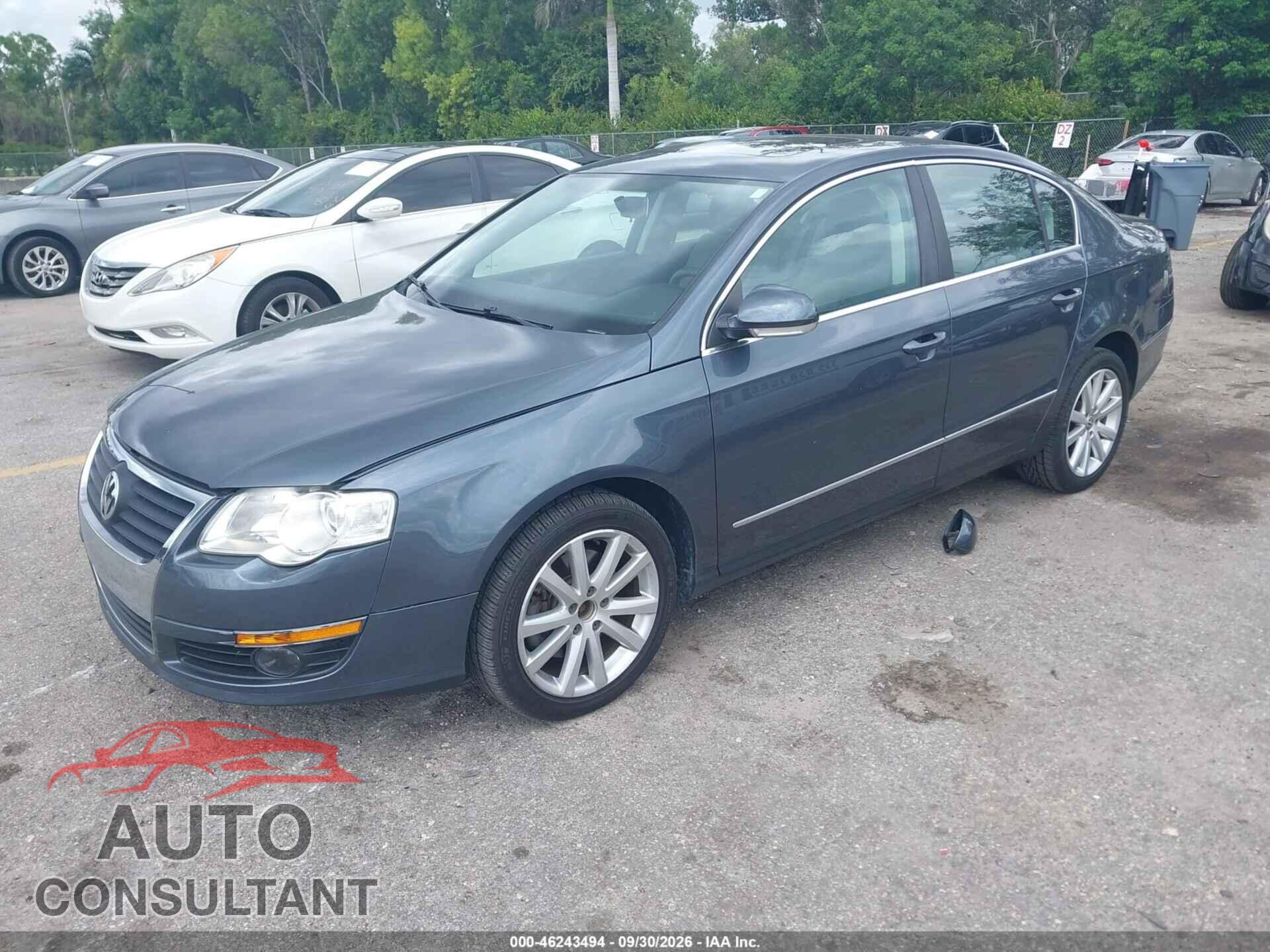 VOLKSWAGEN PASSAT 2010 - WVWJK7ANXAE129580