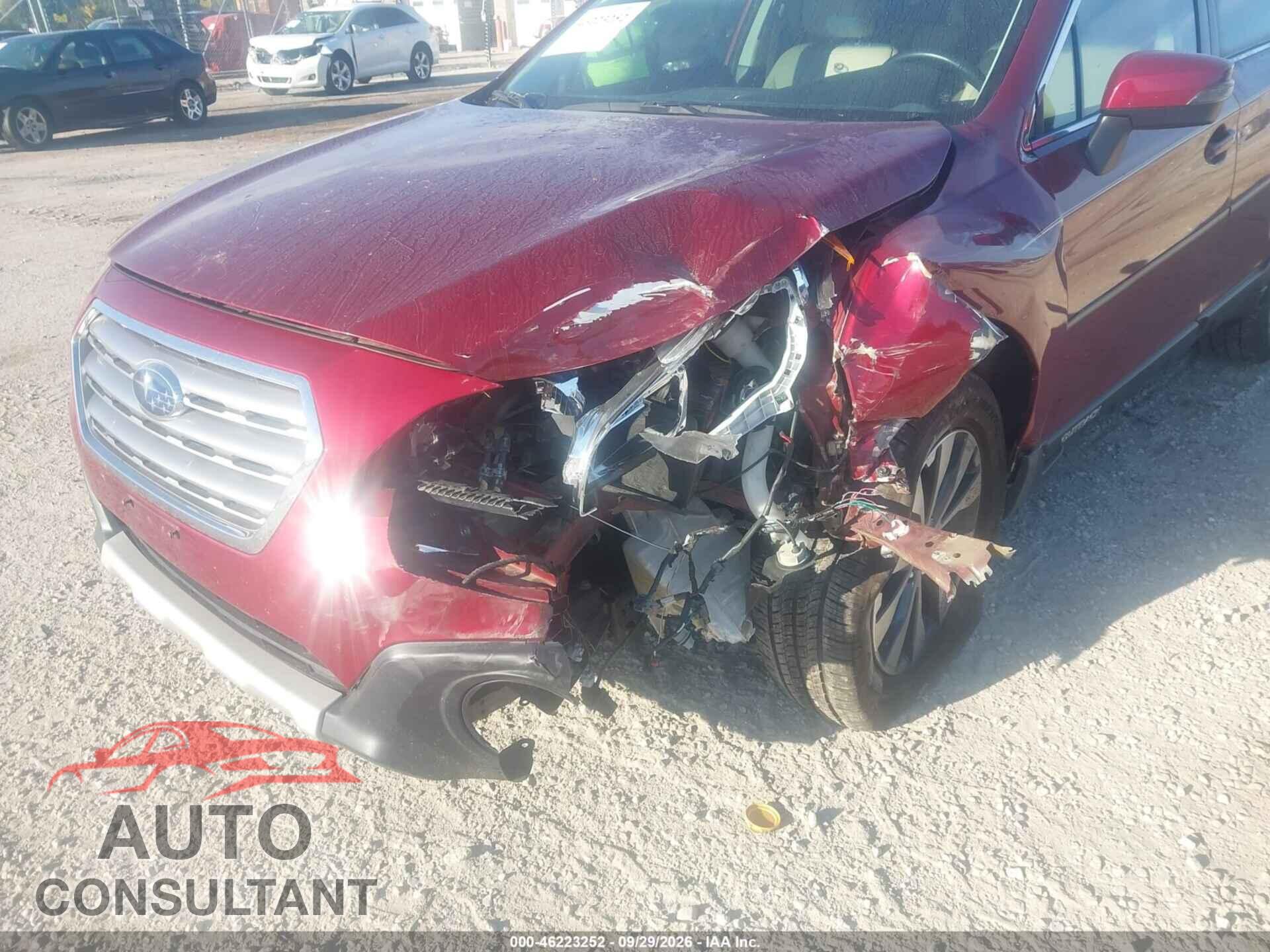 SUBARU OUTBACK 2015 - 4S4BSBLC4F3233077