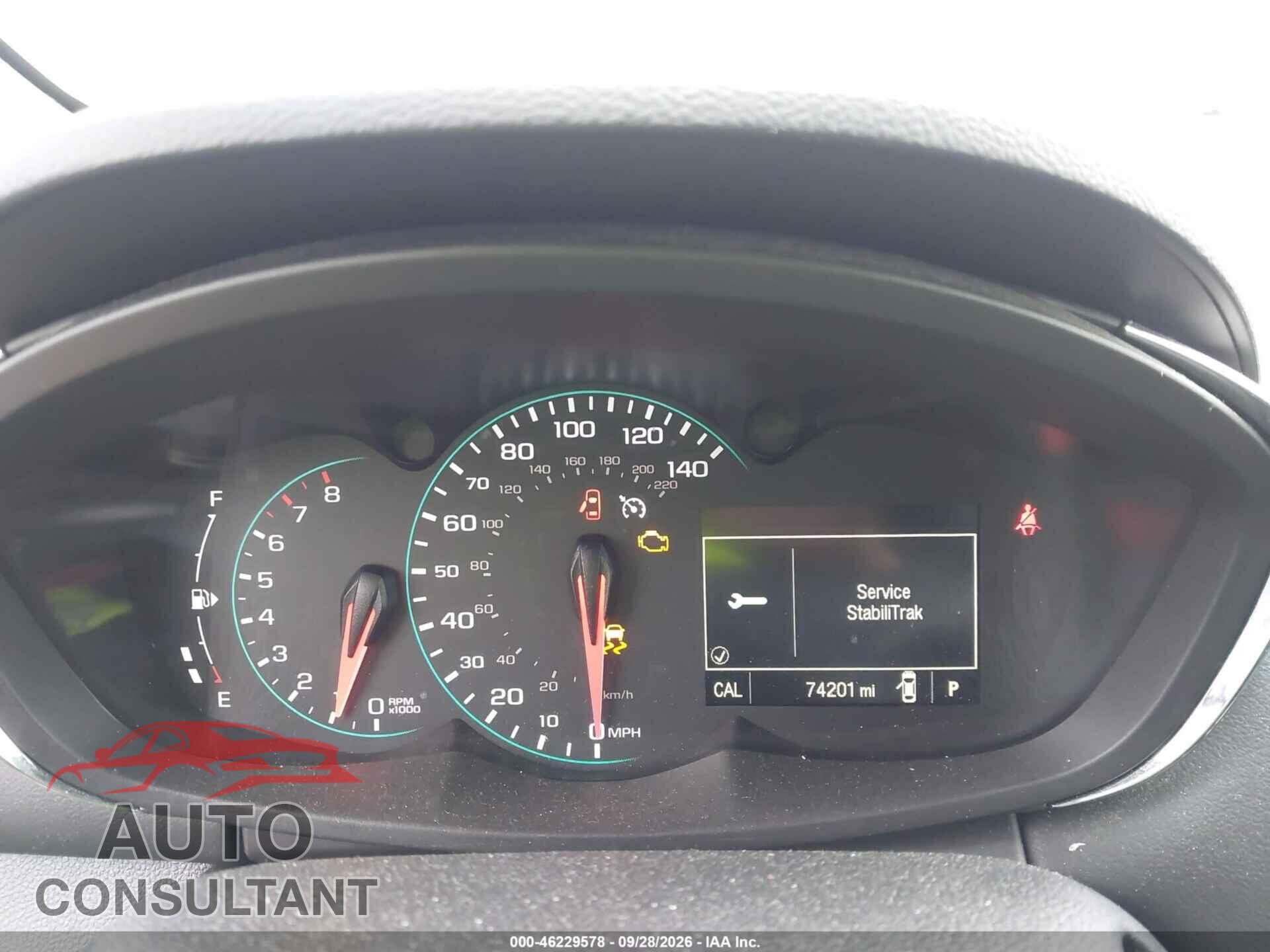 CHEVROLET TRAX 2017 - KL7CJLSB8HB235446