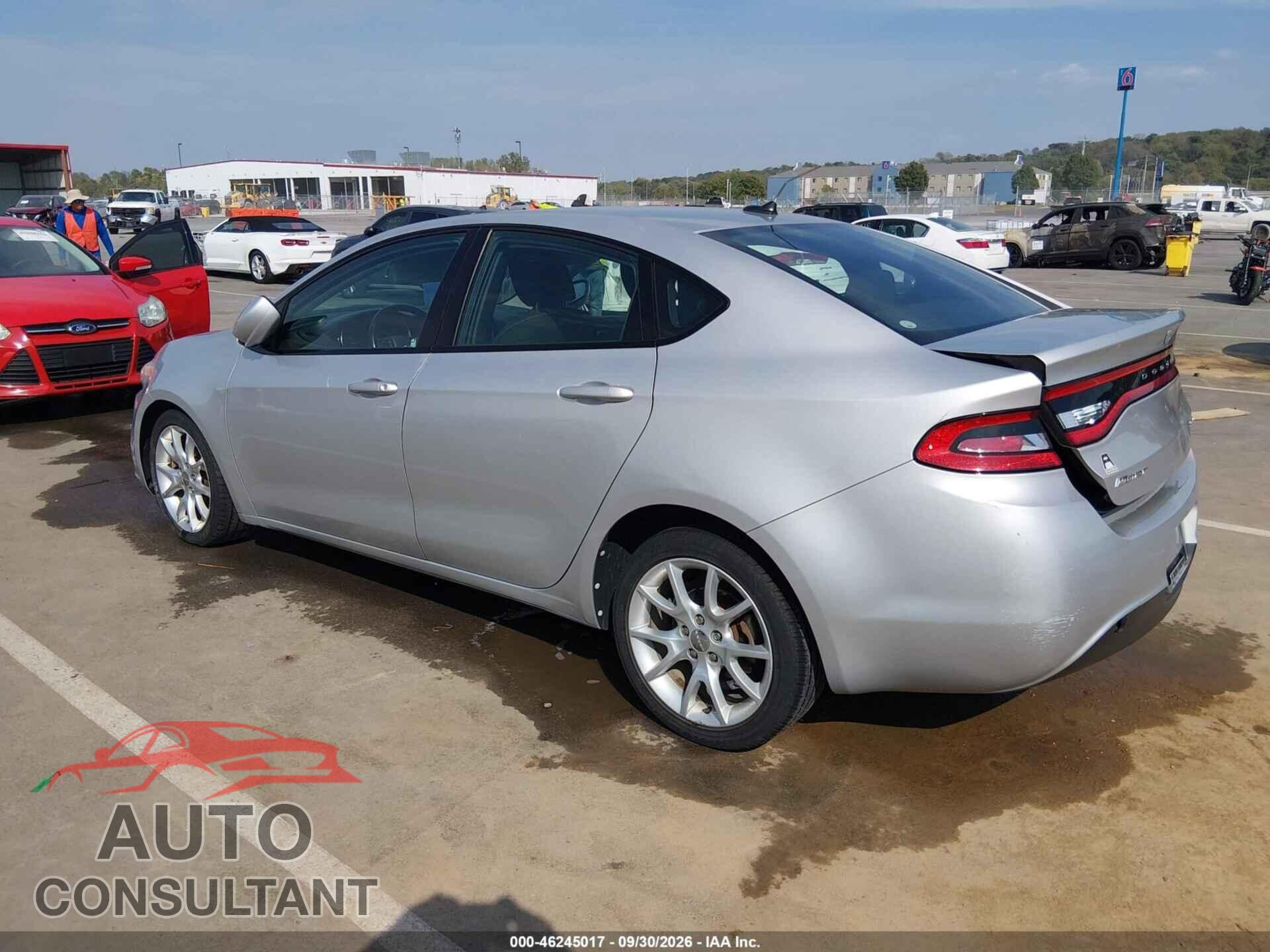 DODGE DART 2013 - 1C3CDFBAXDD152011