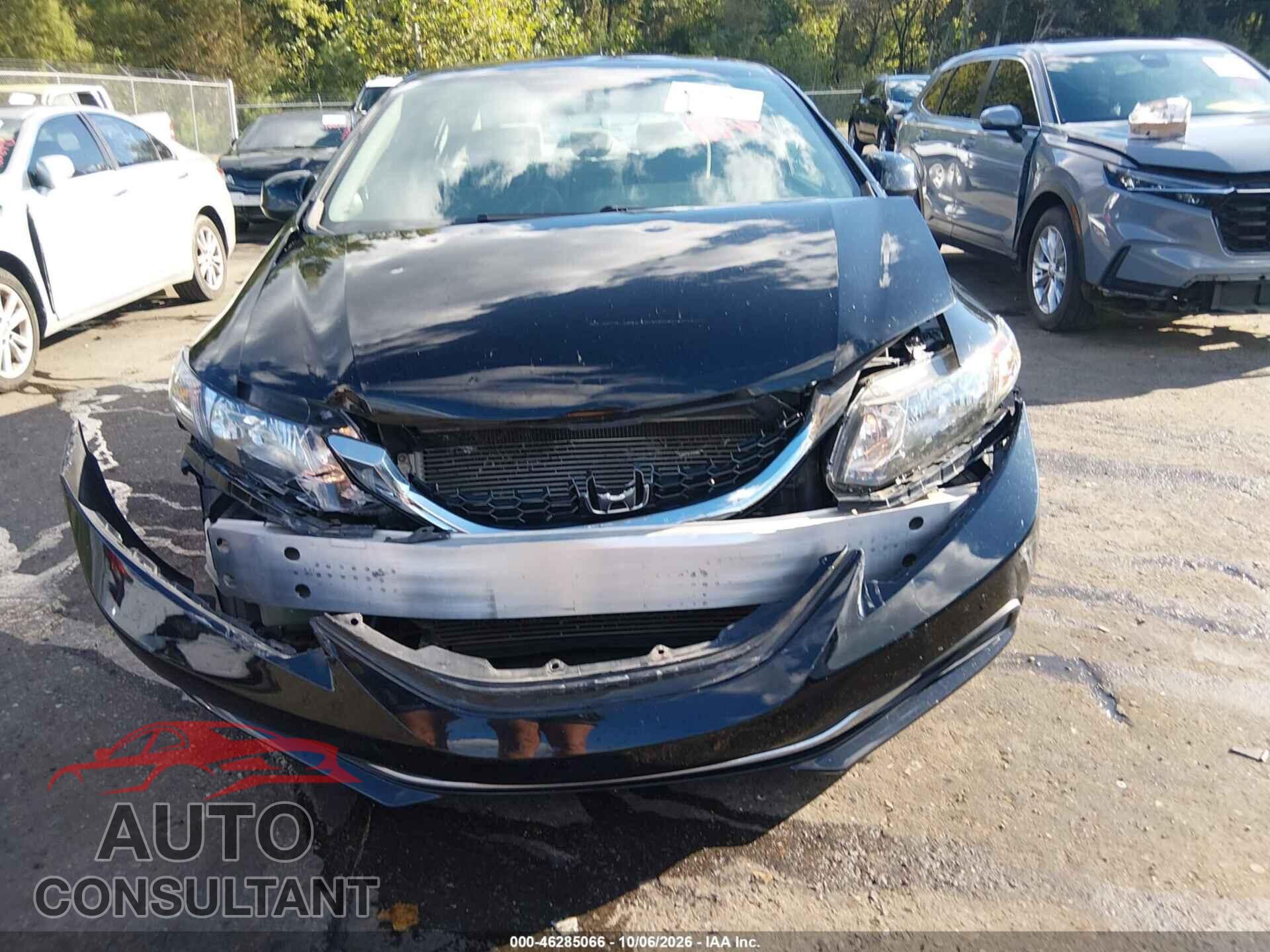 HONDA CIVIC 2013 - 19XFB2F86DE060973