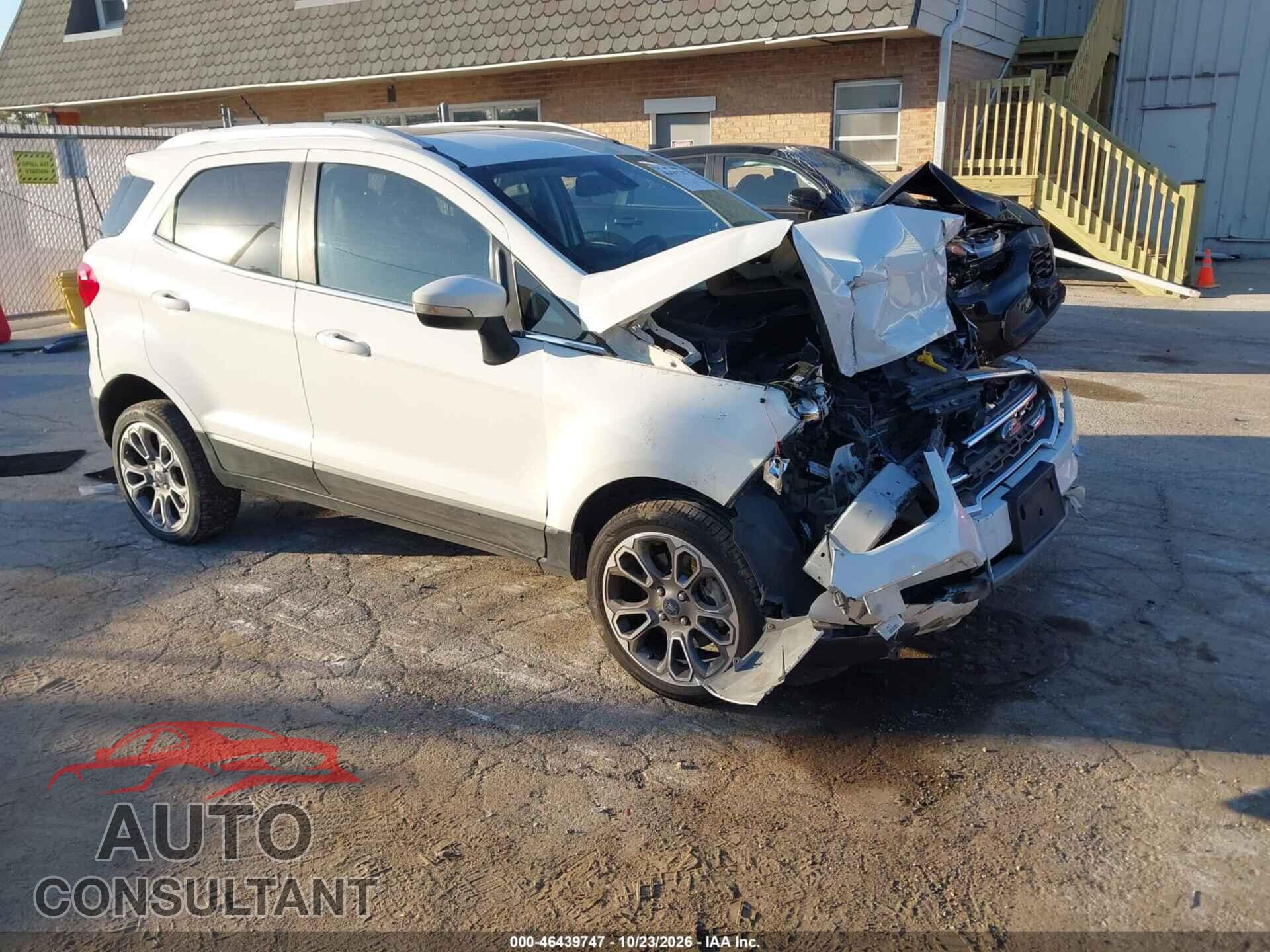 FORD ECOSPORT 2019 - MAJ6S3KL5KC256901