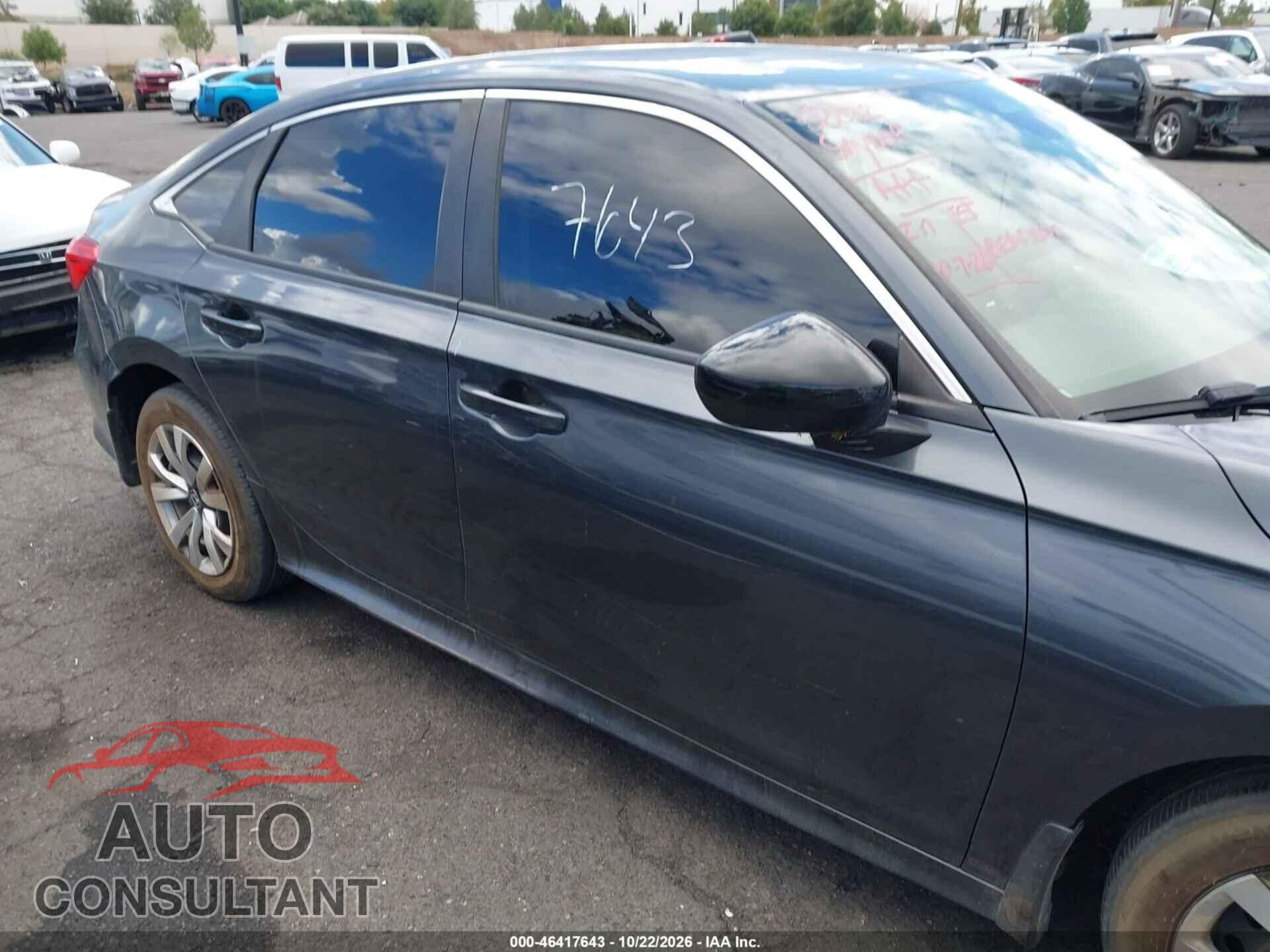 HONDA CIVIC 2023 - 2HGFE2F25PH565254