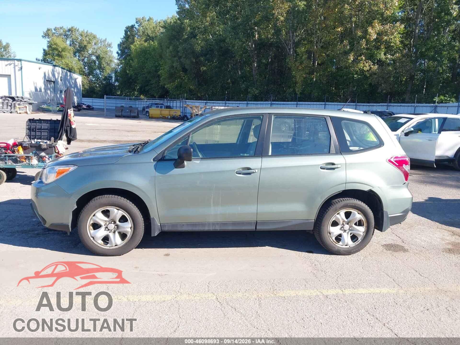 SUBARU FORESTER 2014 - JF2SJAAC3EH479643