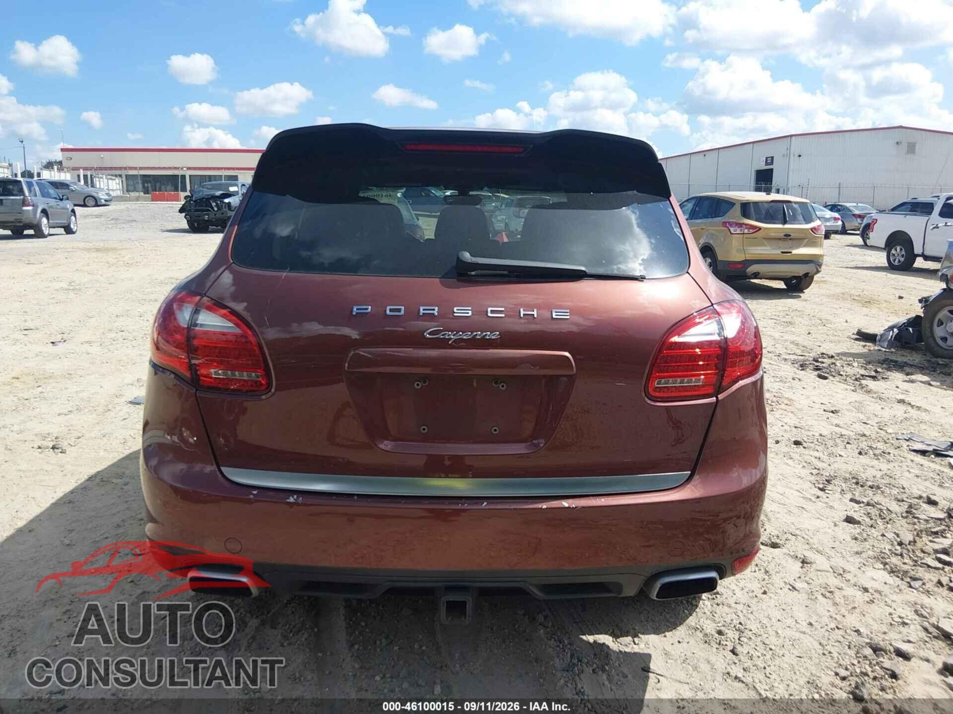 PORSCHE CAYENNE 2013 - WP1AF2A23DLA36573