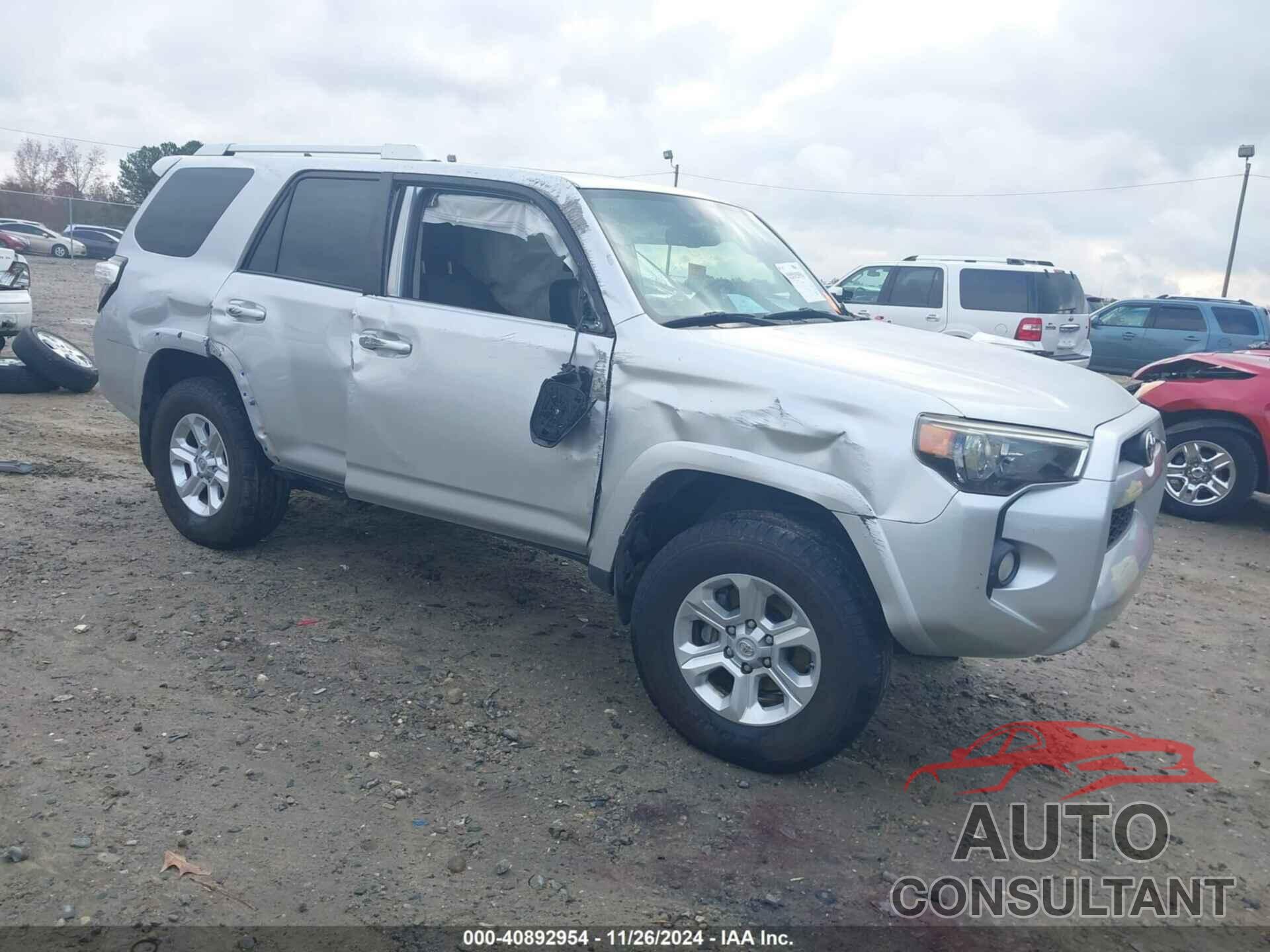 TOYOTA 4RUNNER 2014 - JTEZU5JR7E5081820