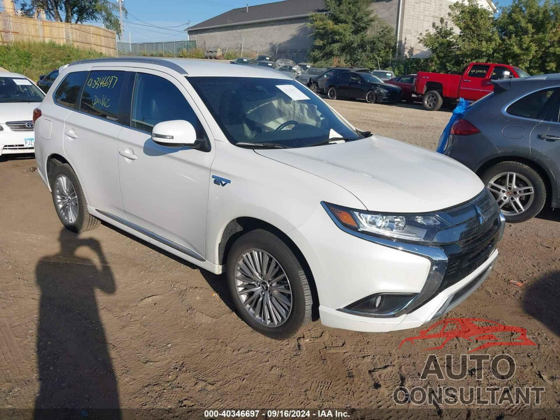 MITSUBISHI OUTLANDER PHEV 2022 - JA4J2VA76NZ022637